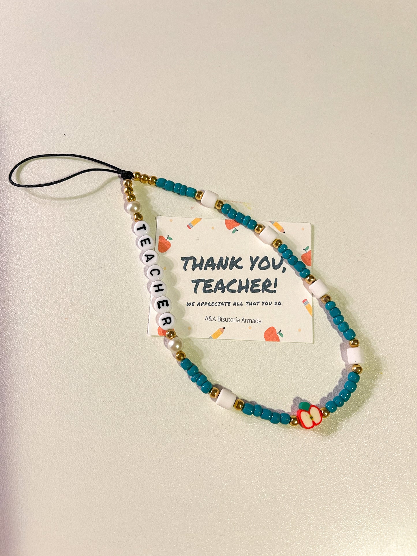 Teacher Phone Charm