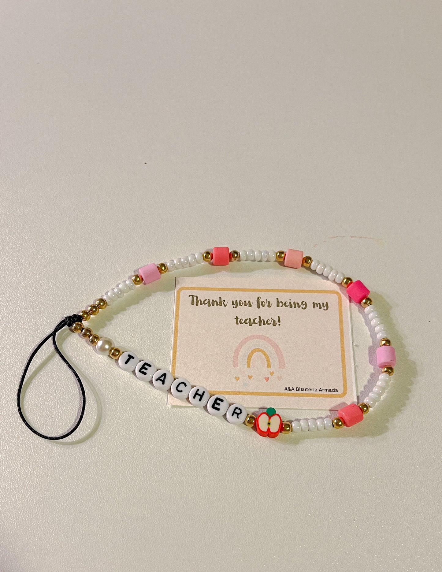 Teacher Phone Charm