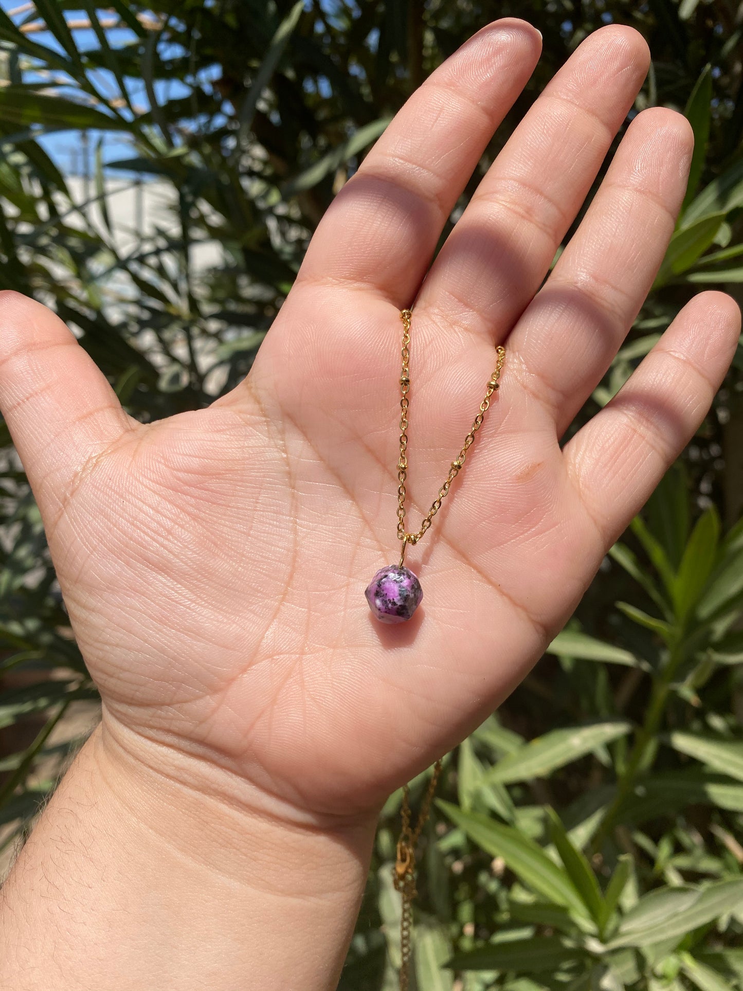 Kiwi Jasper Necklace