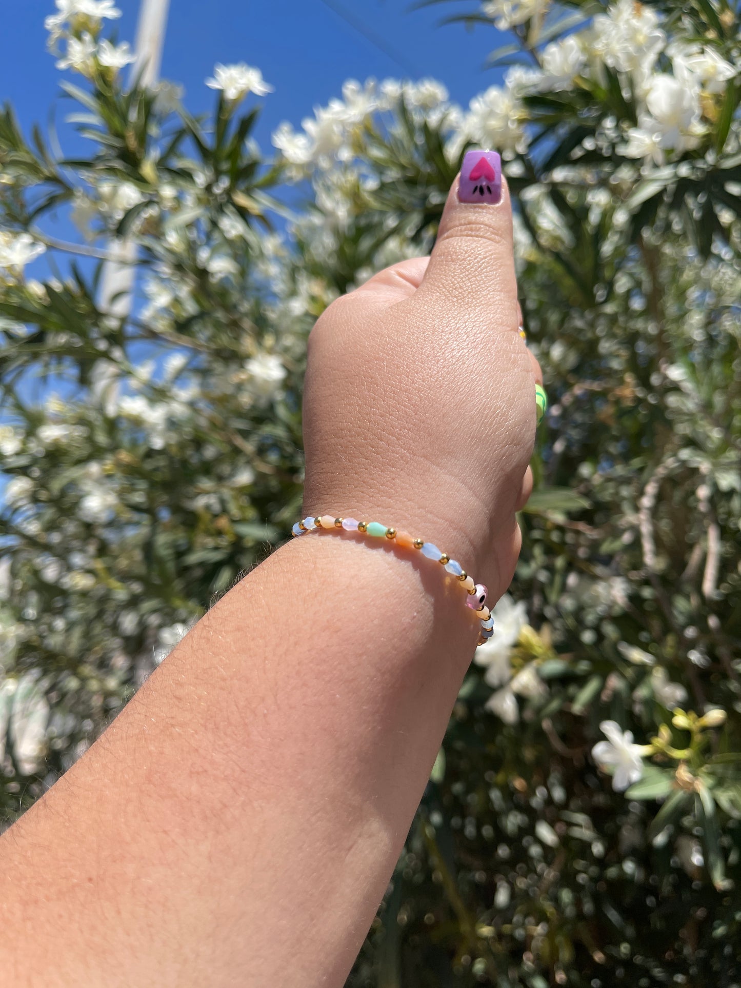 Dainty Evil Eye Bracelet