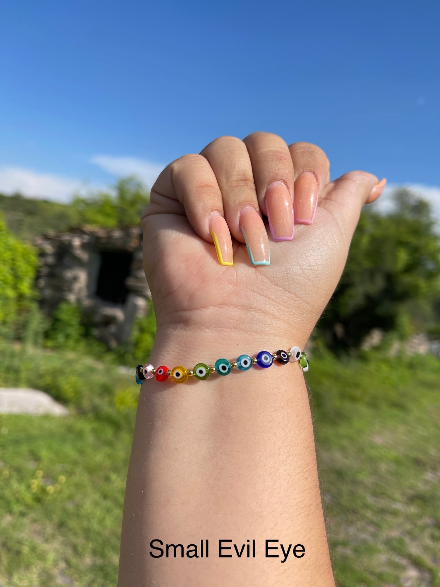The Gold Evil Eye Bracelets