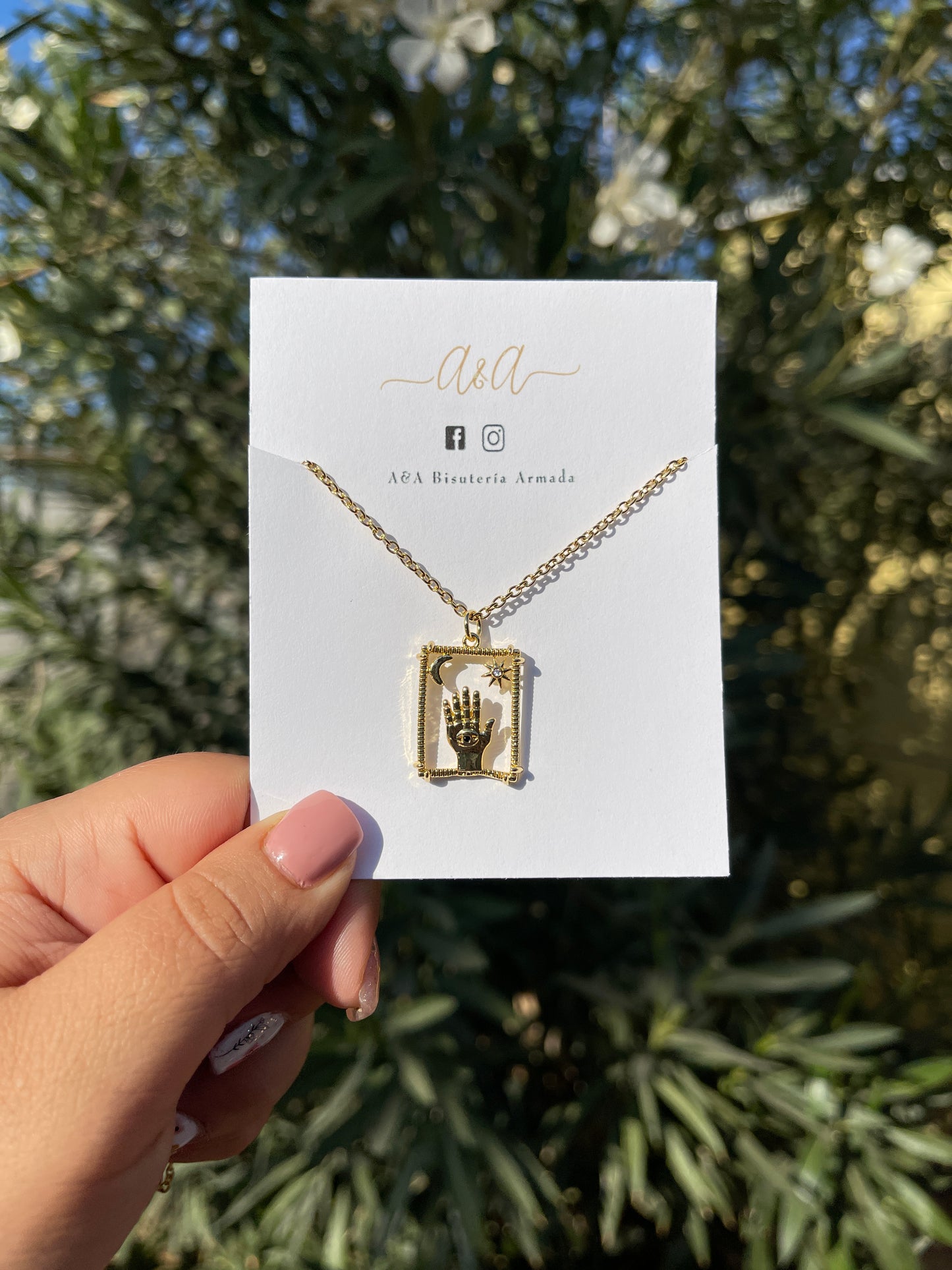 Tarot Card Necklace