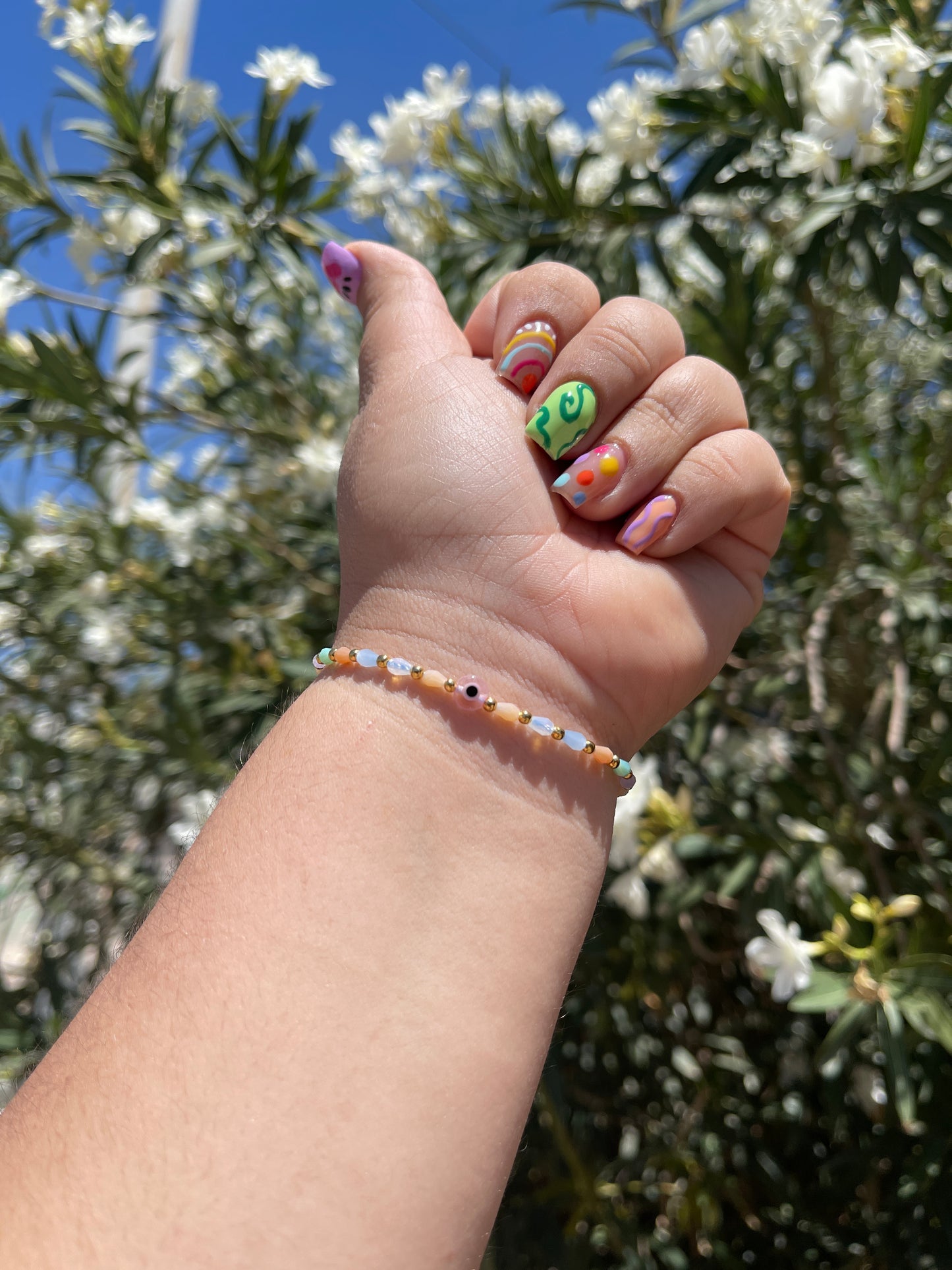 Dainty Evil Eye Bracelet