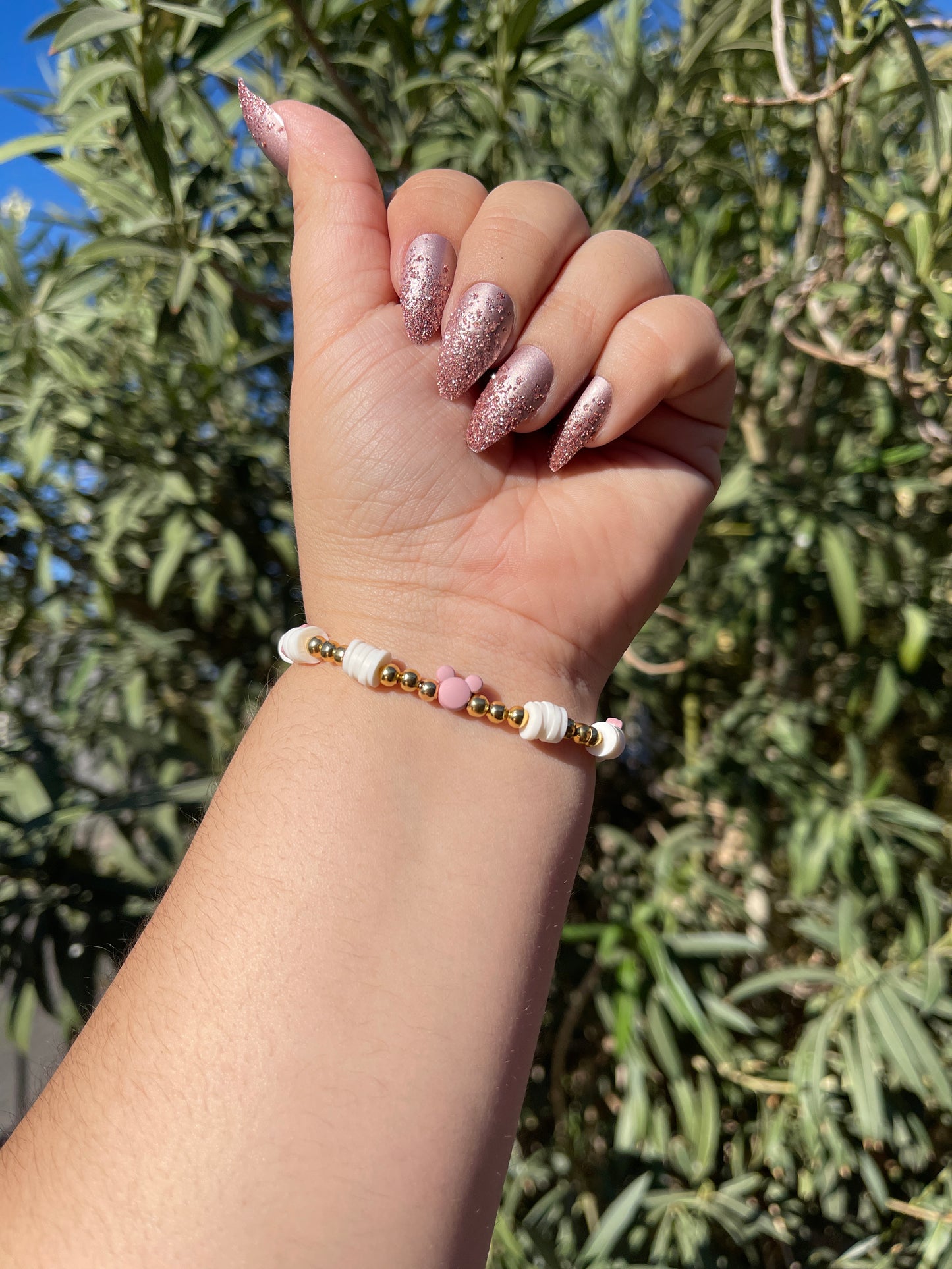 White Mouse Bracelets