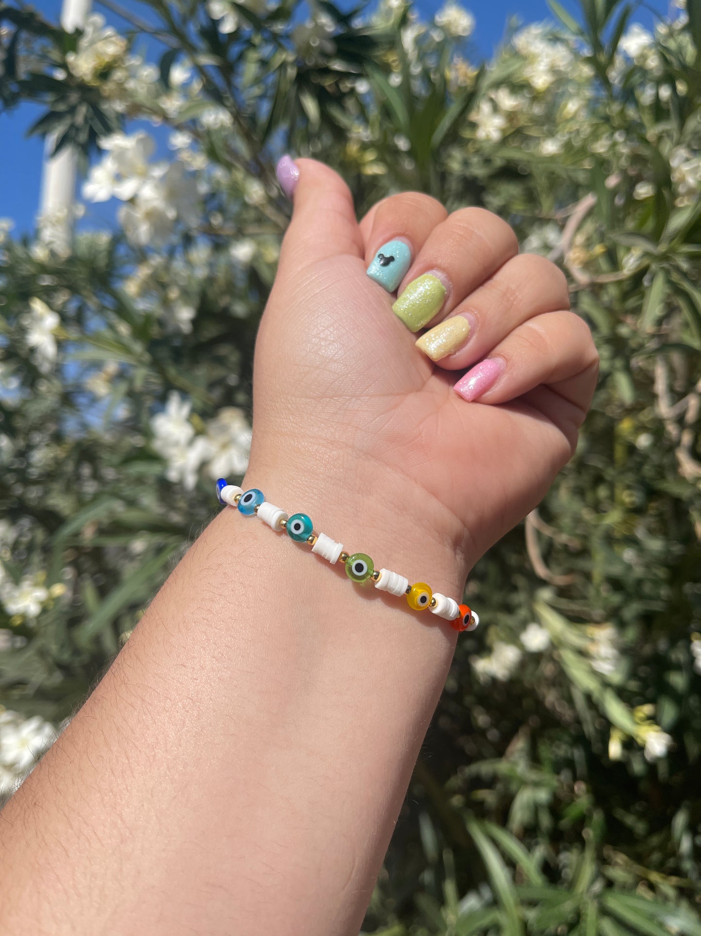Rainbow Evil Eye