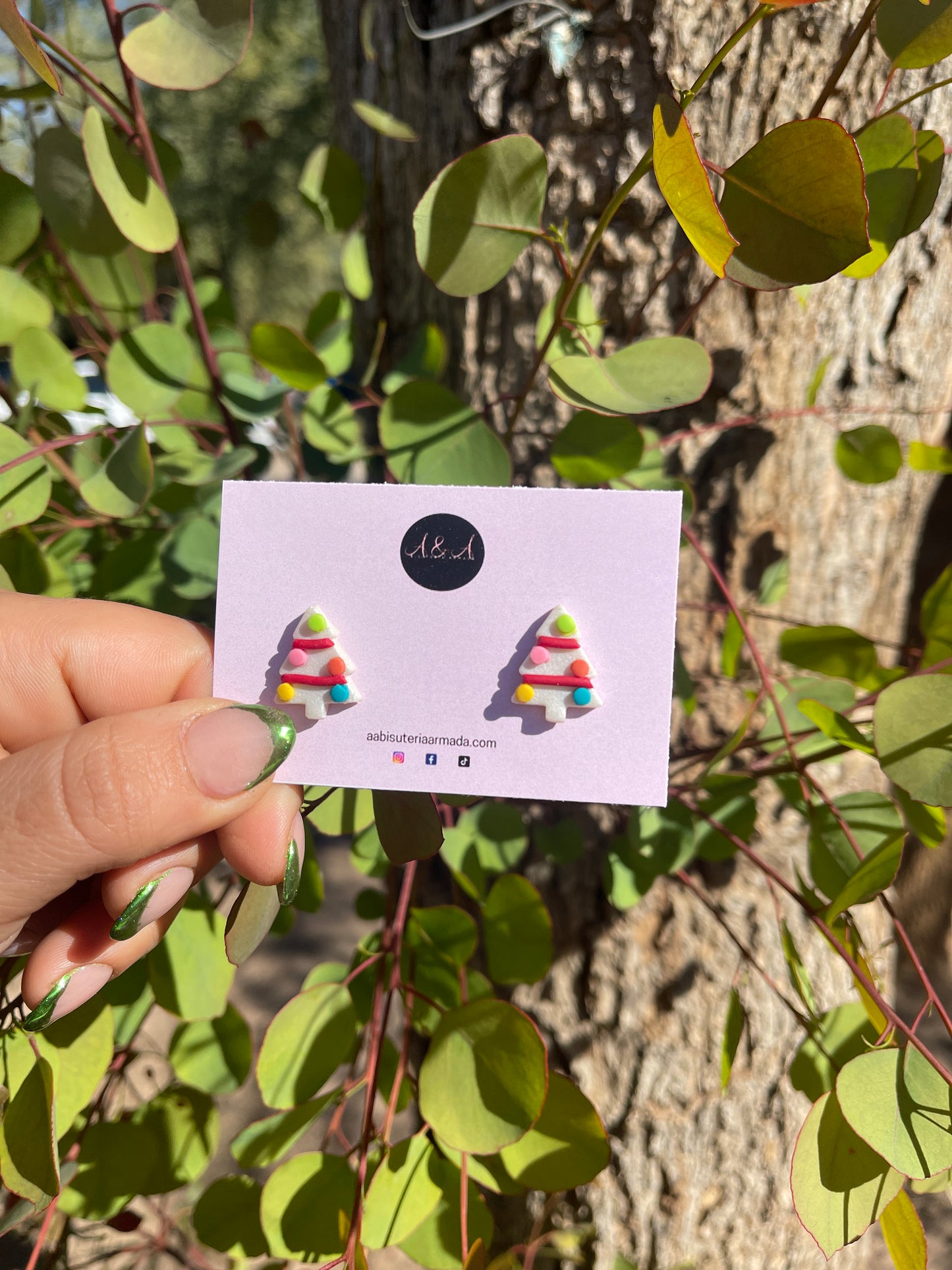 Christmas Tree Studs