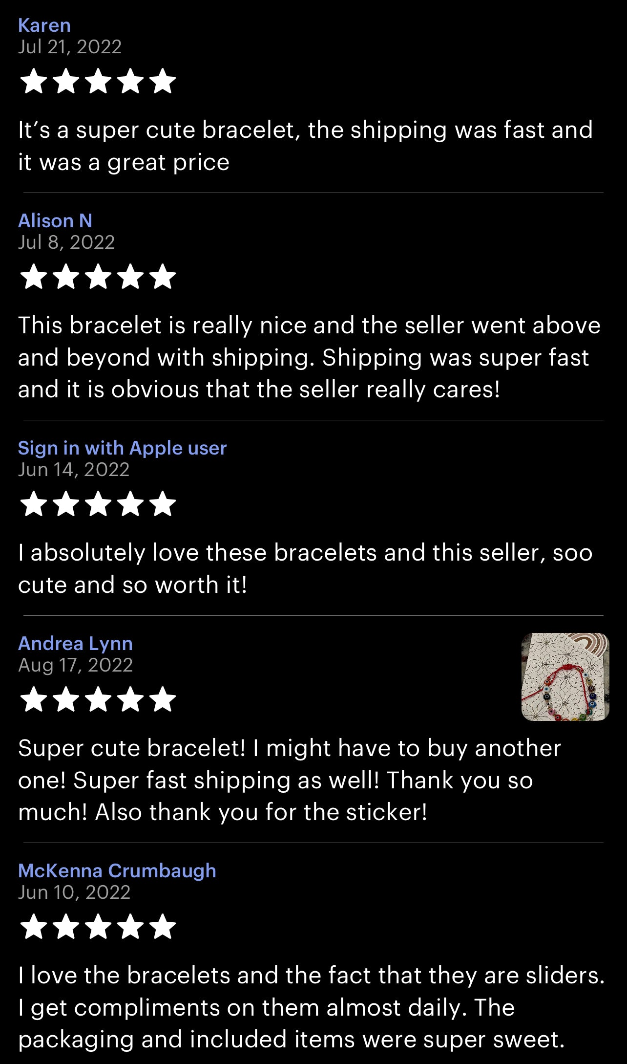 The Gold Evil Eye Bracelets