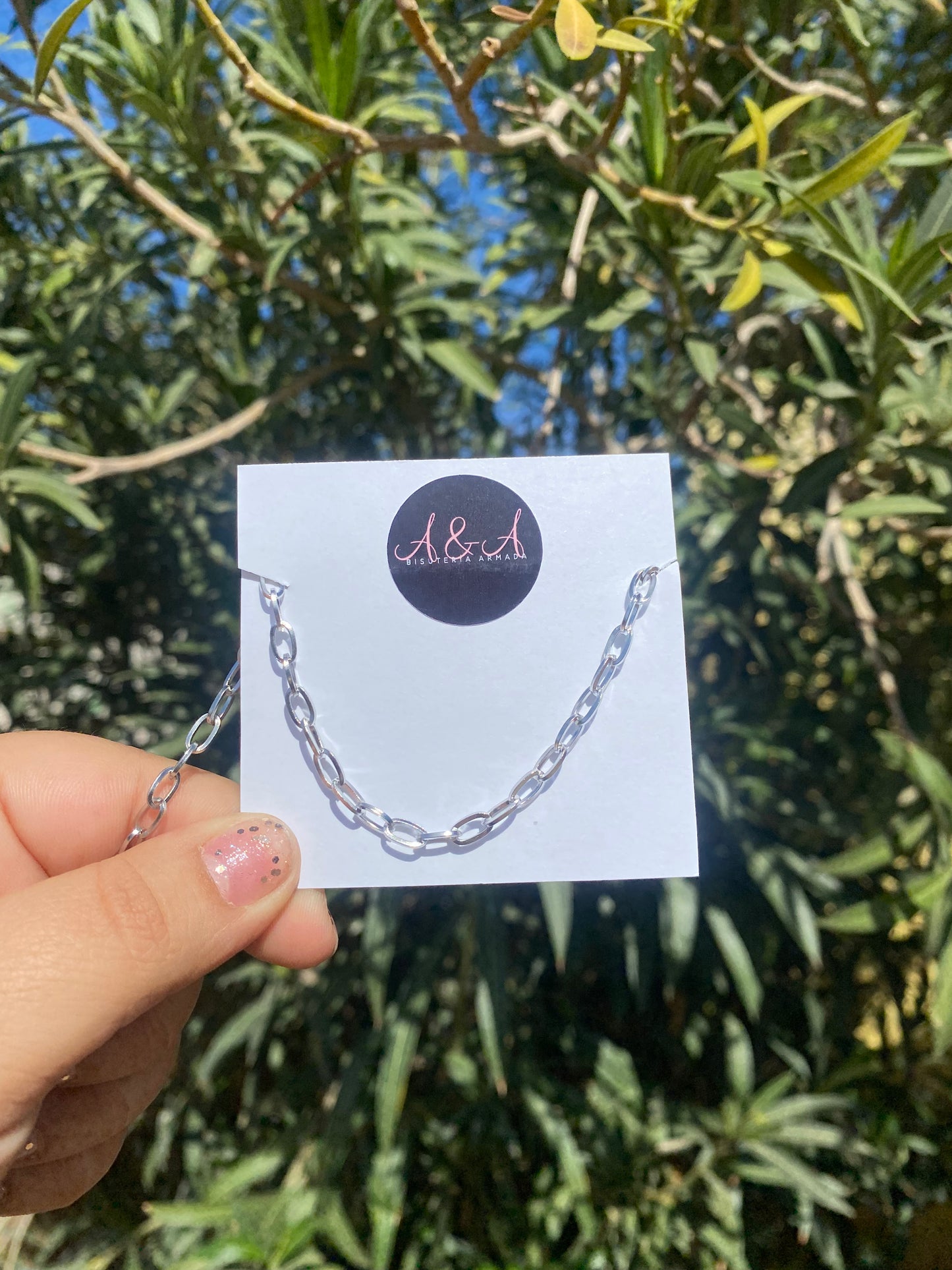 Stainless Steel Silver Necklace