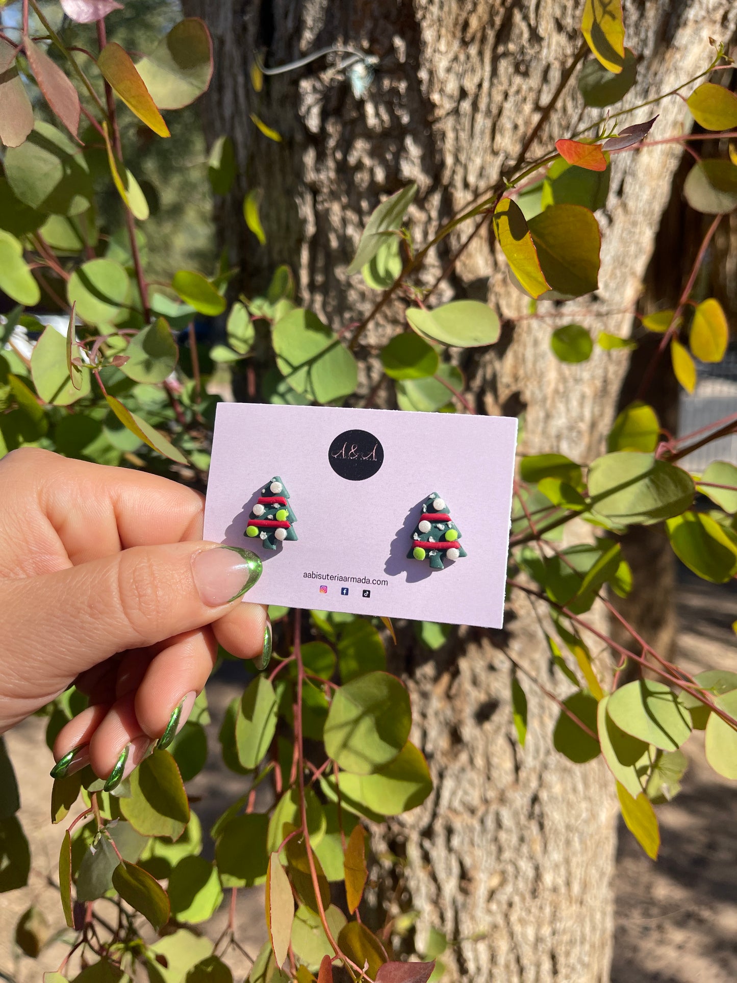 Christmas Tree Studs