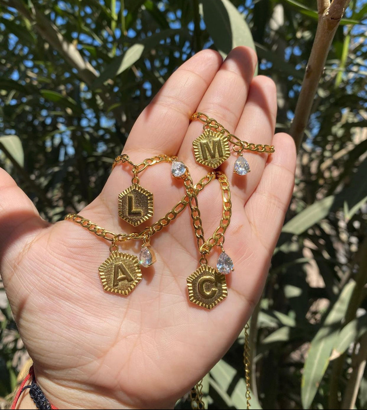 Initial Anklet