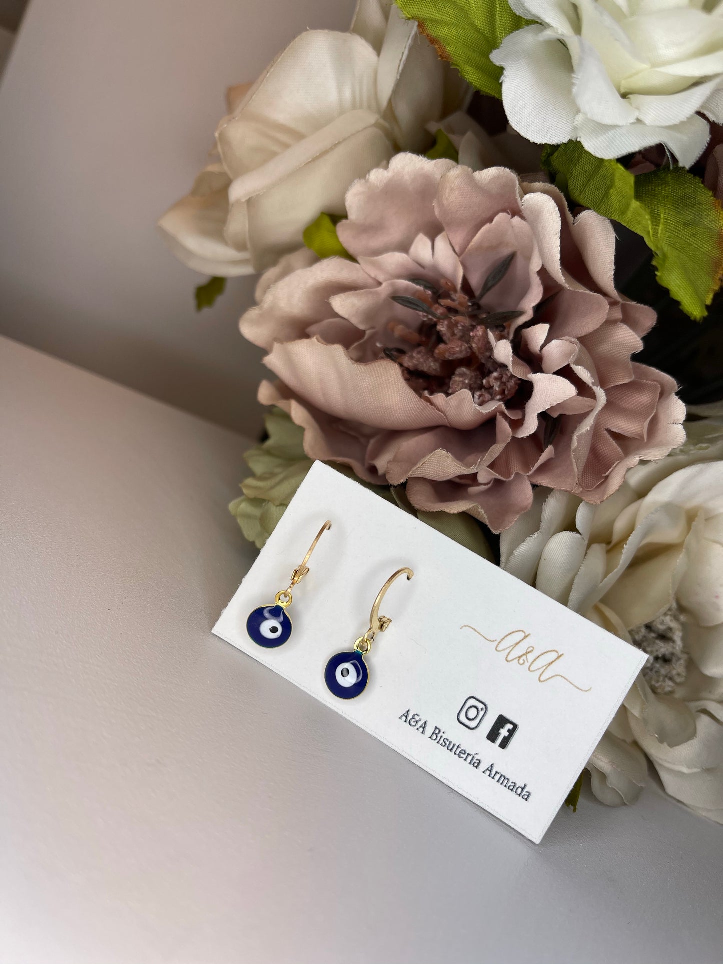 Gold Huggie Hoops