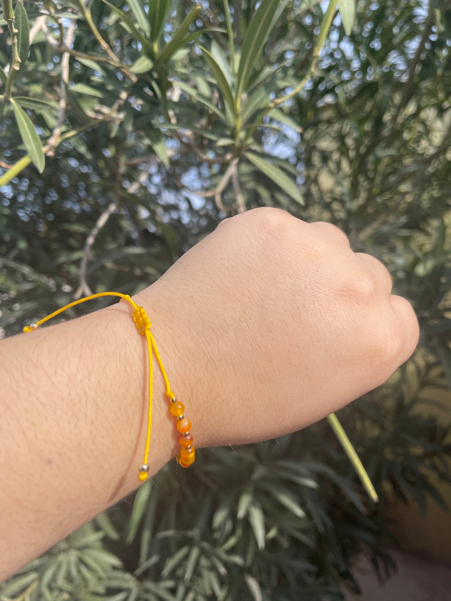 Evil Eye Natural Stone Bracelet