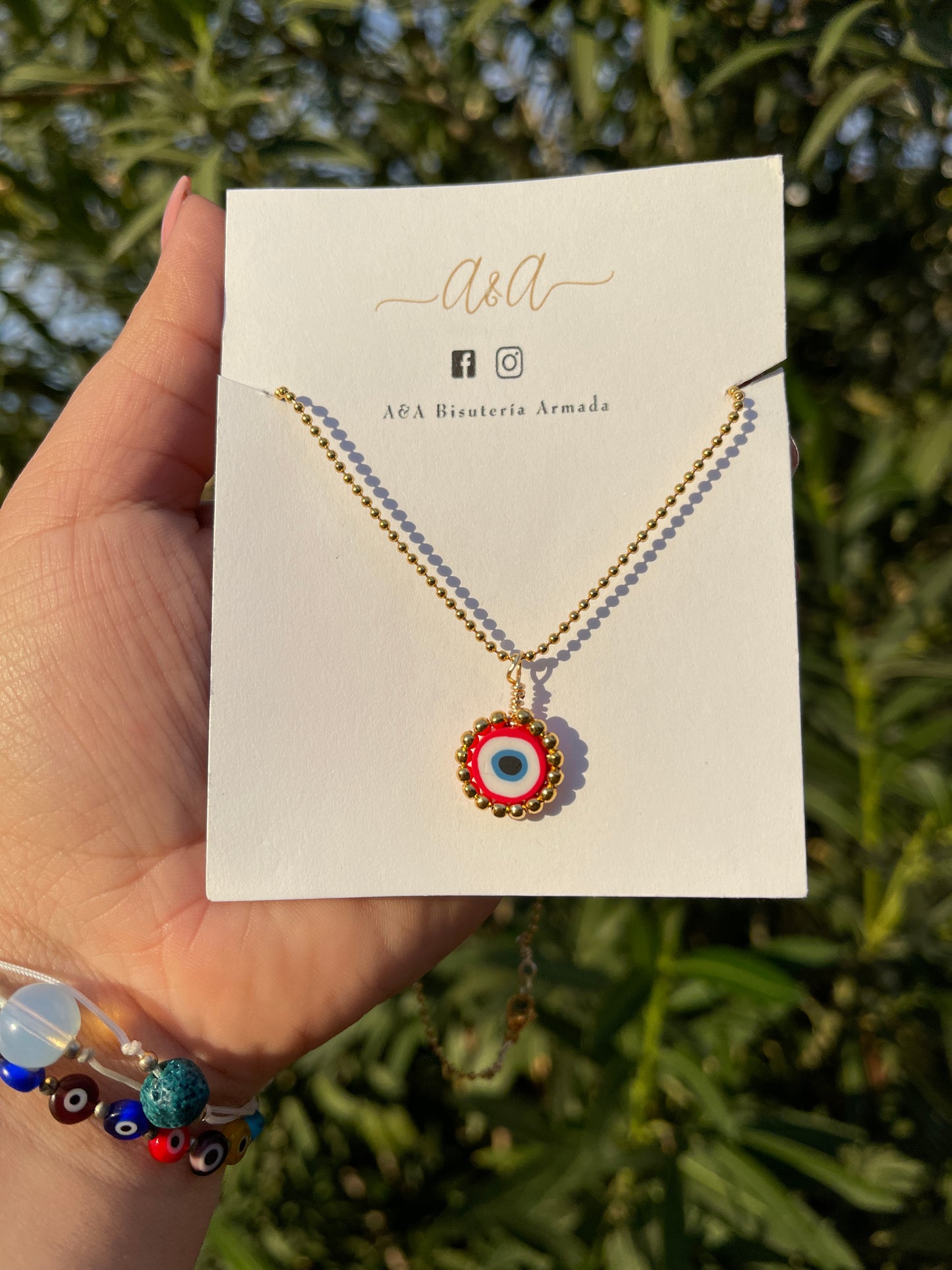 Red Evil Eye Necklace