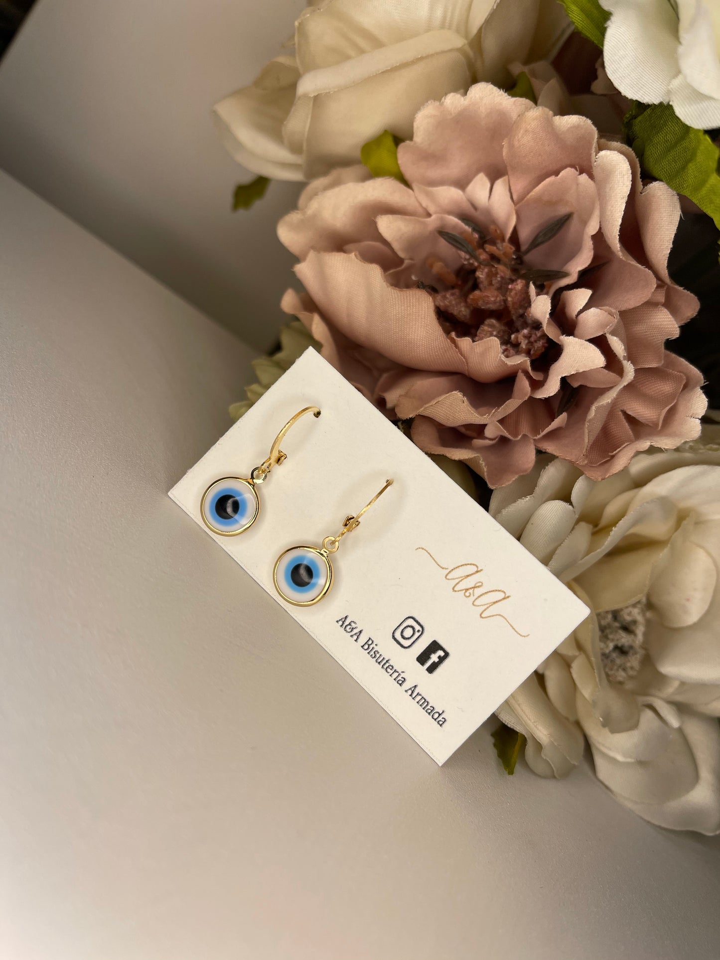 Gold Huggie Hoops