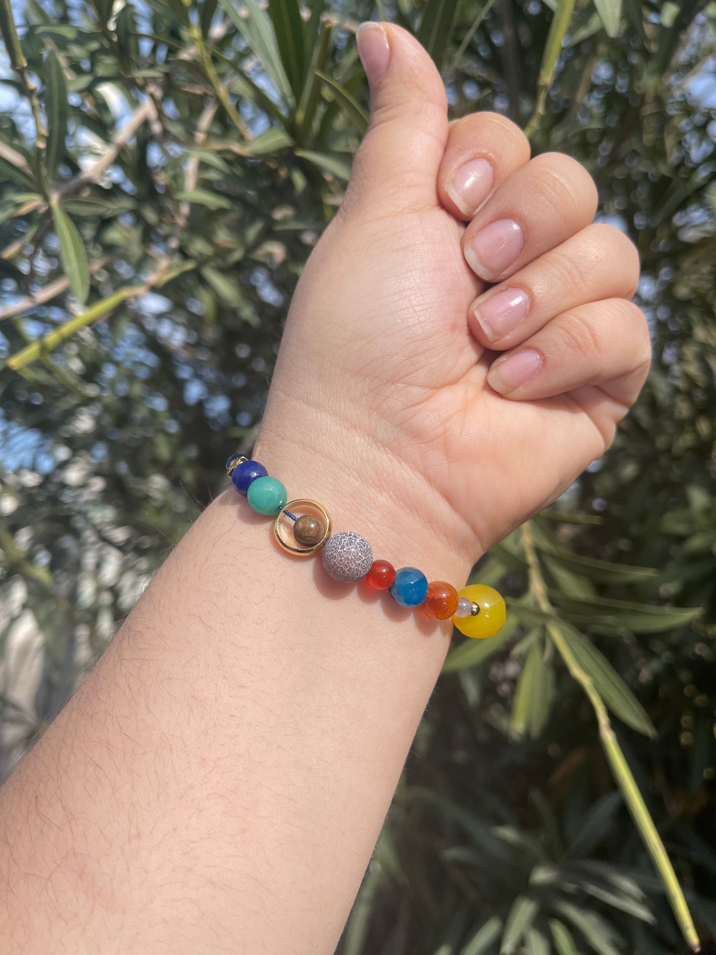 Solar System Bracelet