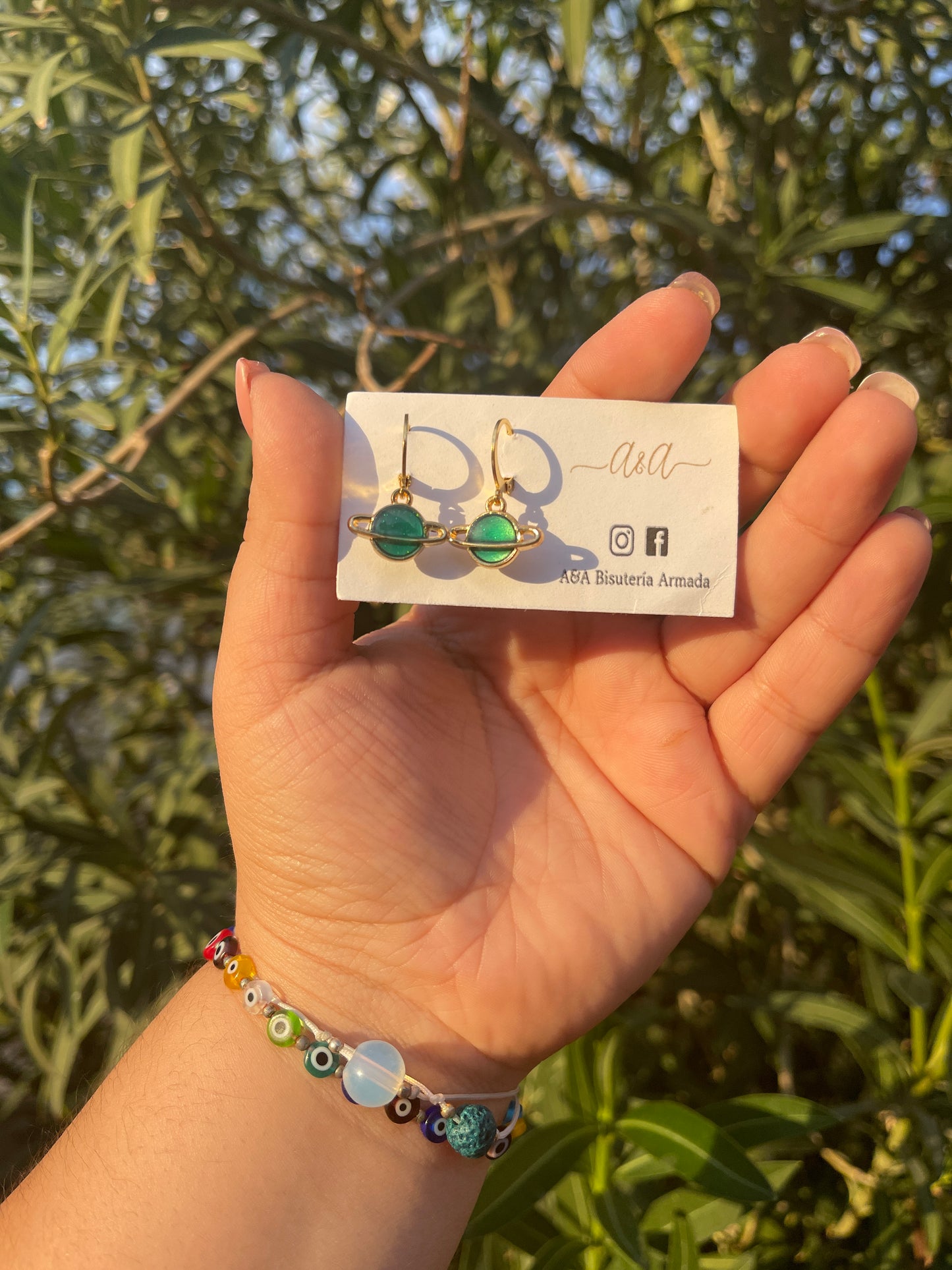 Planet Earrings