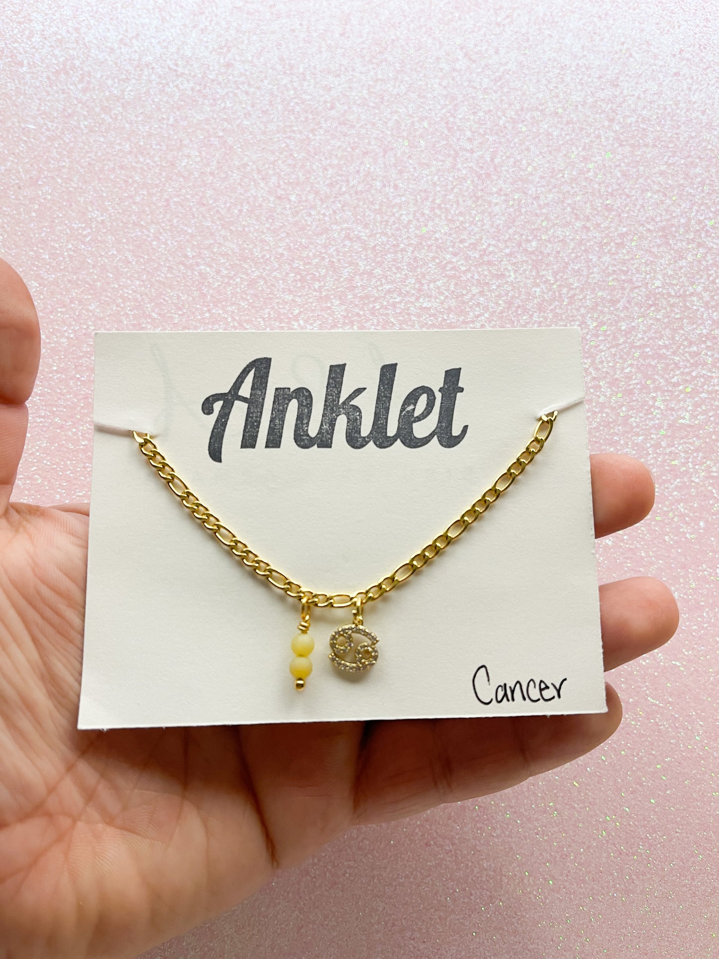 Zodiac Sign Anklet