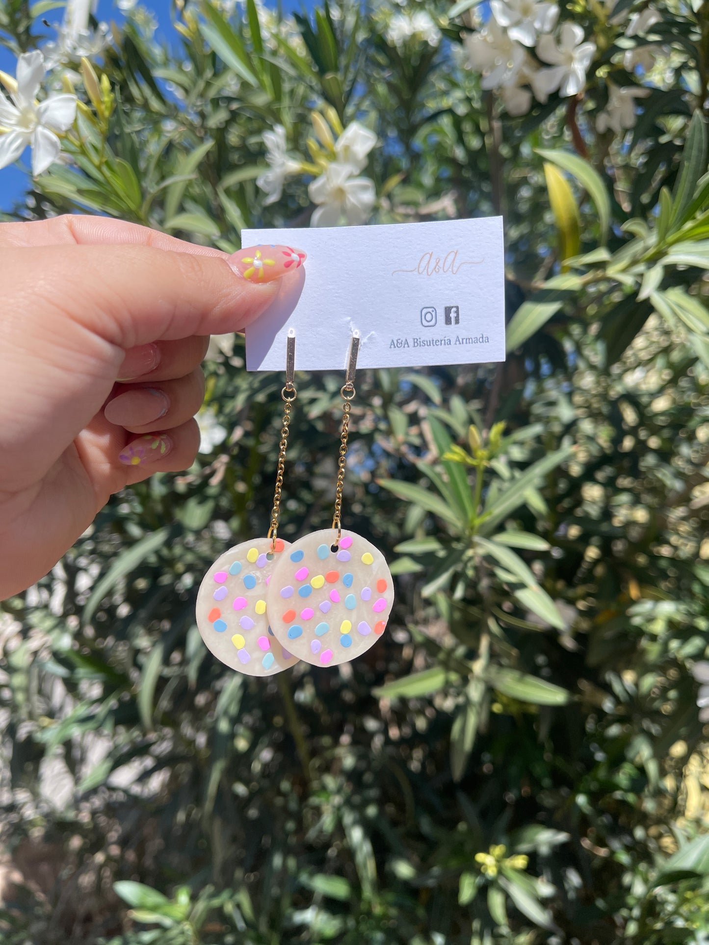 Translucent Rainbow Dots