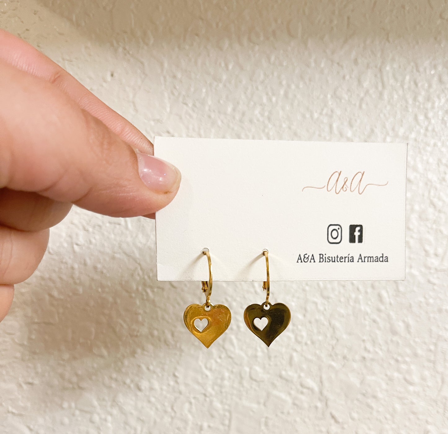 Gold Huggie Hoops