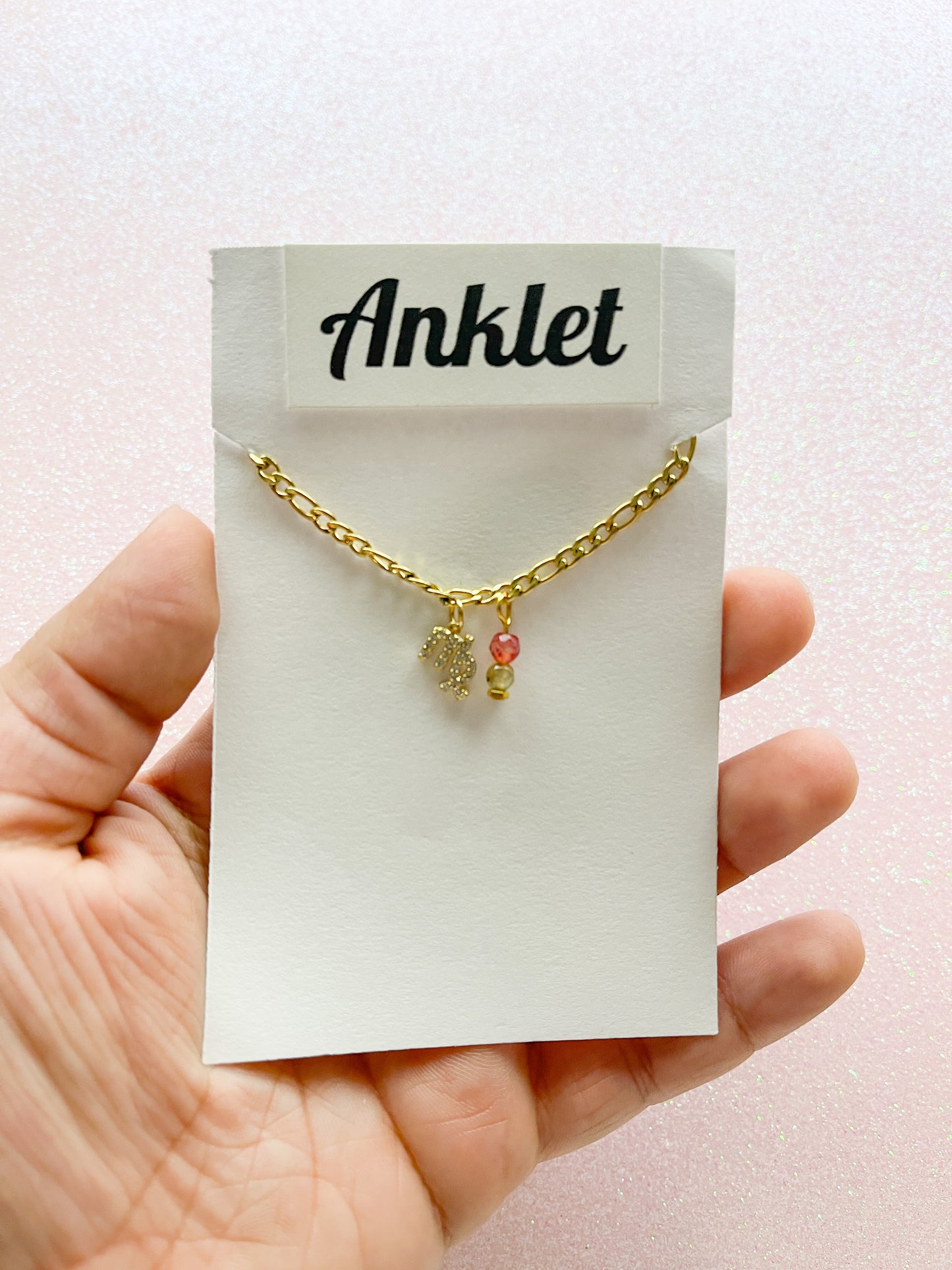 Zodiac Sign Anklet