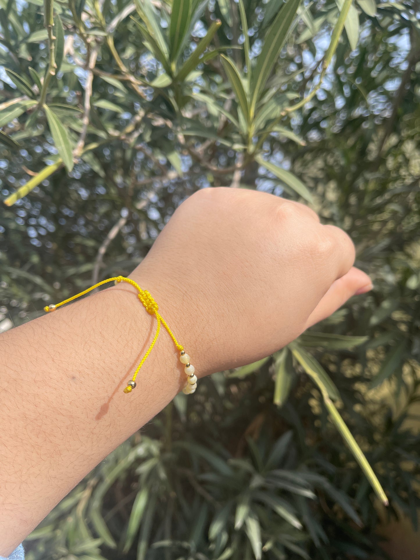 Evil Eye Natural Stone Bracelet