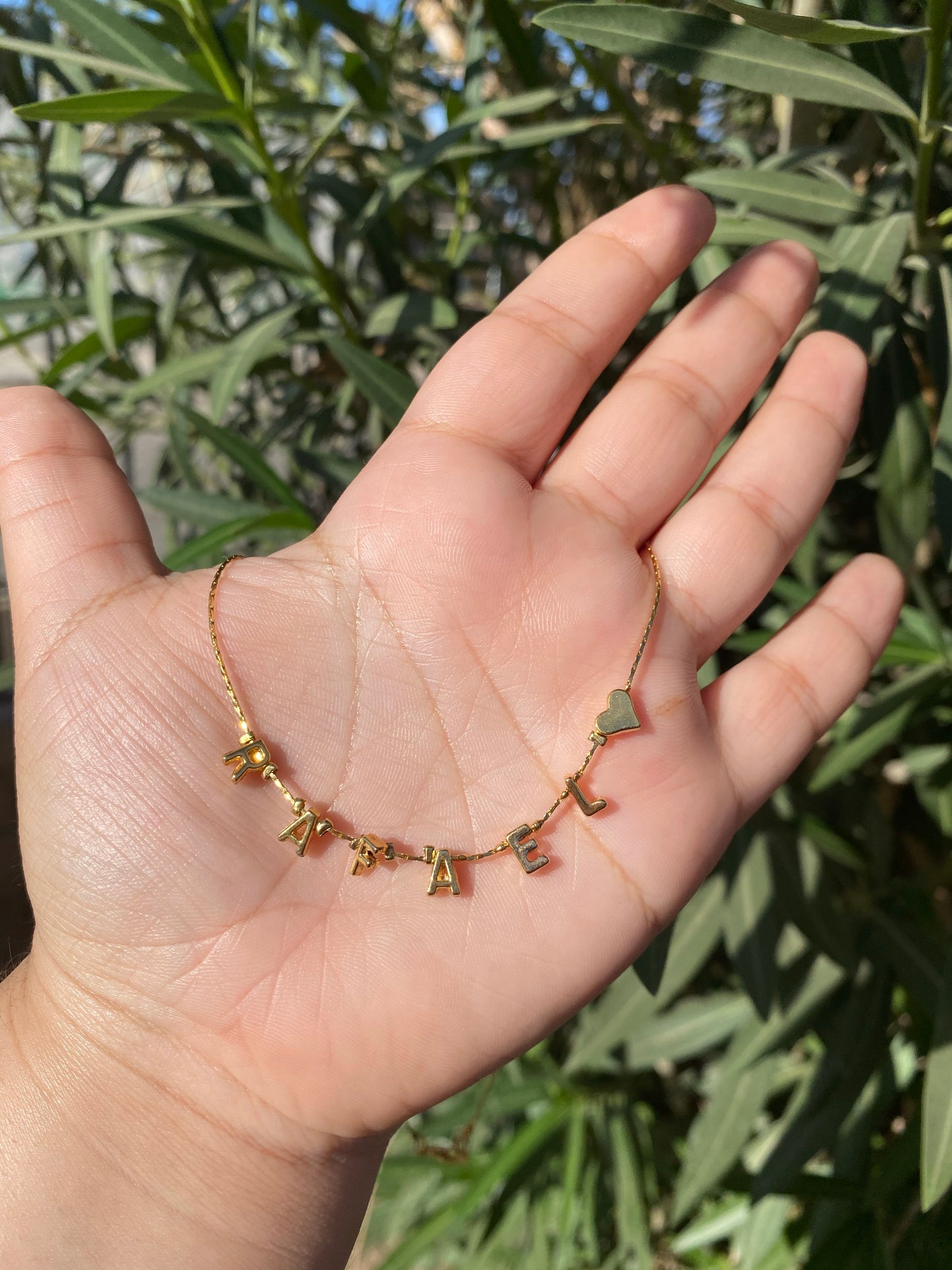 Name Necklace Mini Initial