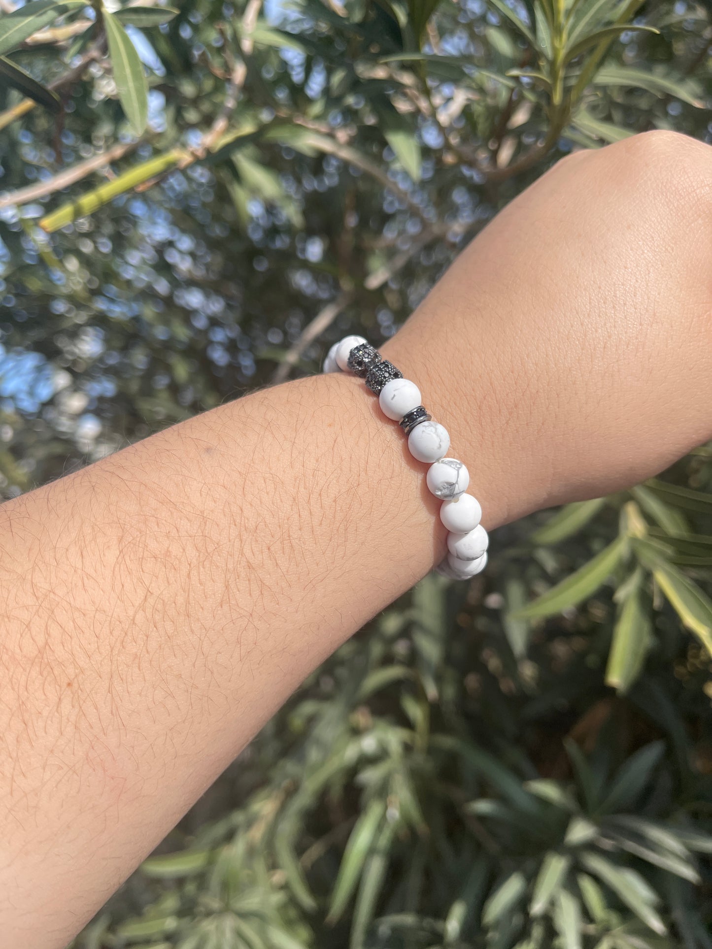 Weight Howlite Bracelet