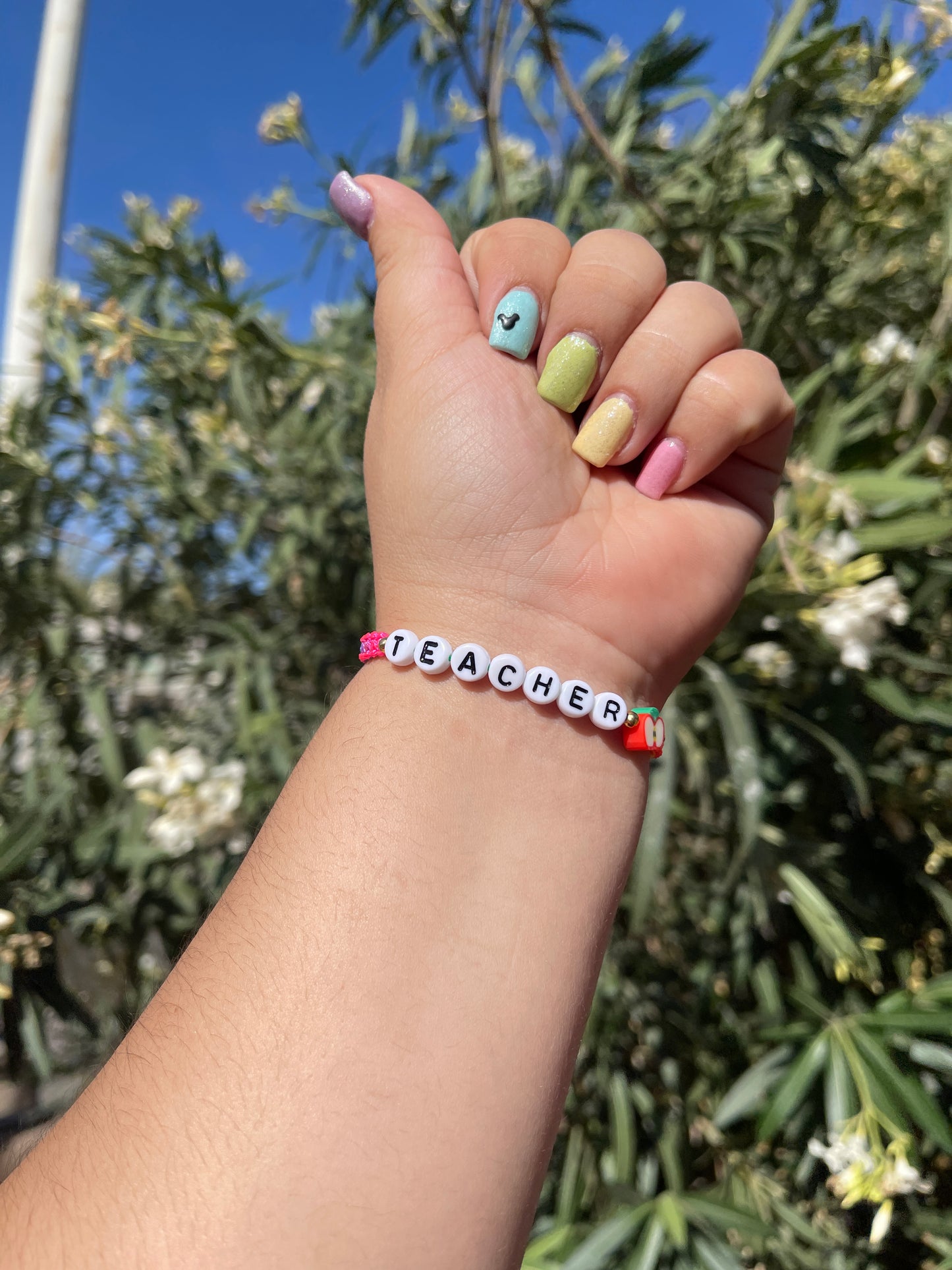Teacher Bracelet 🍎🧿