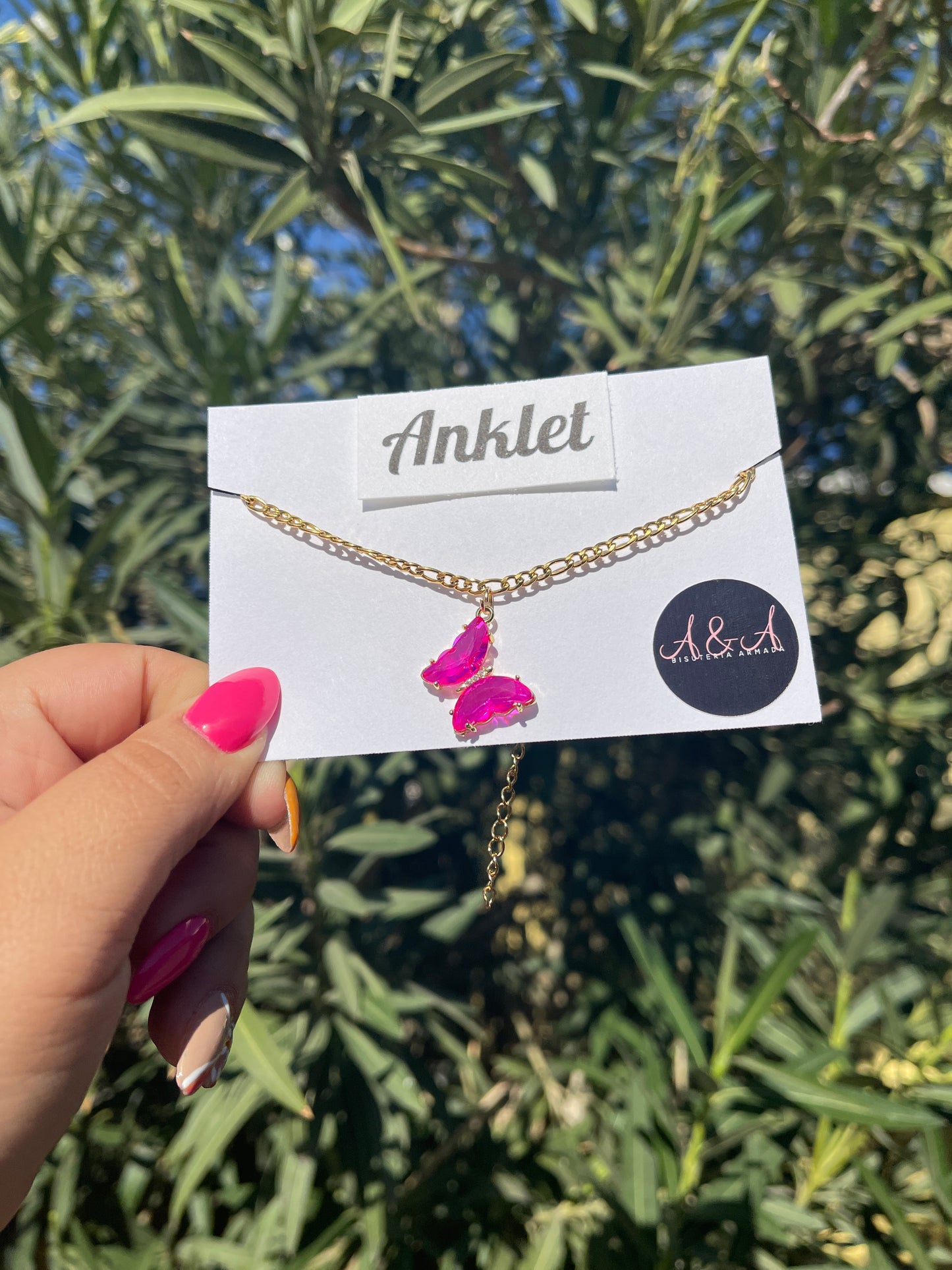 Butterfly Anklet