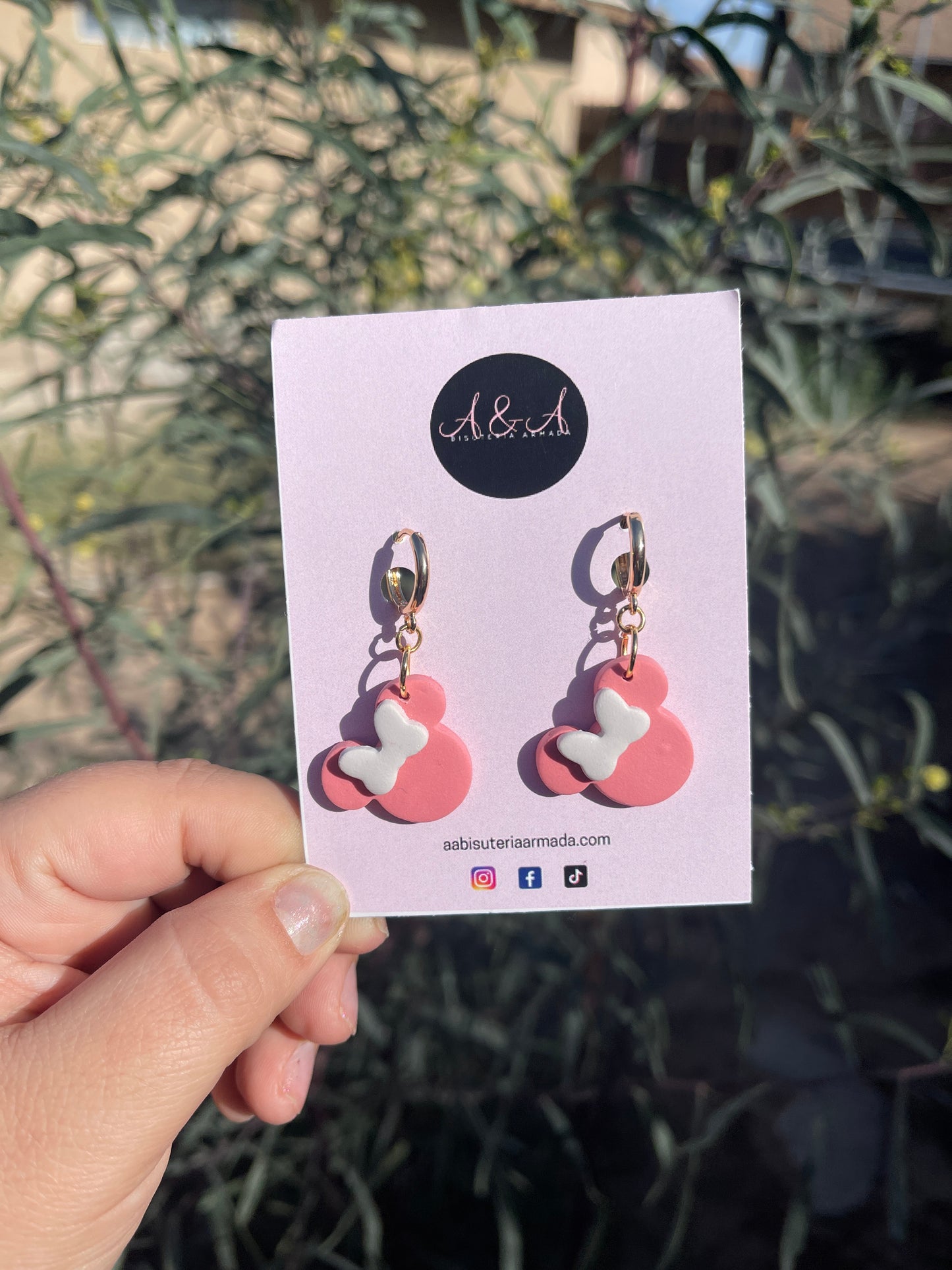 Mouse Valentine’s Day Earrings
