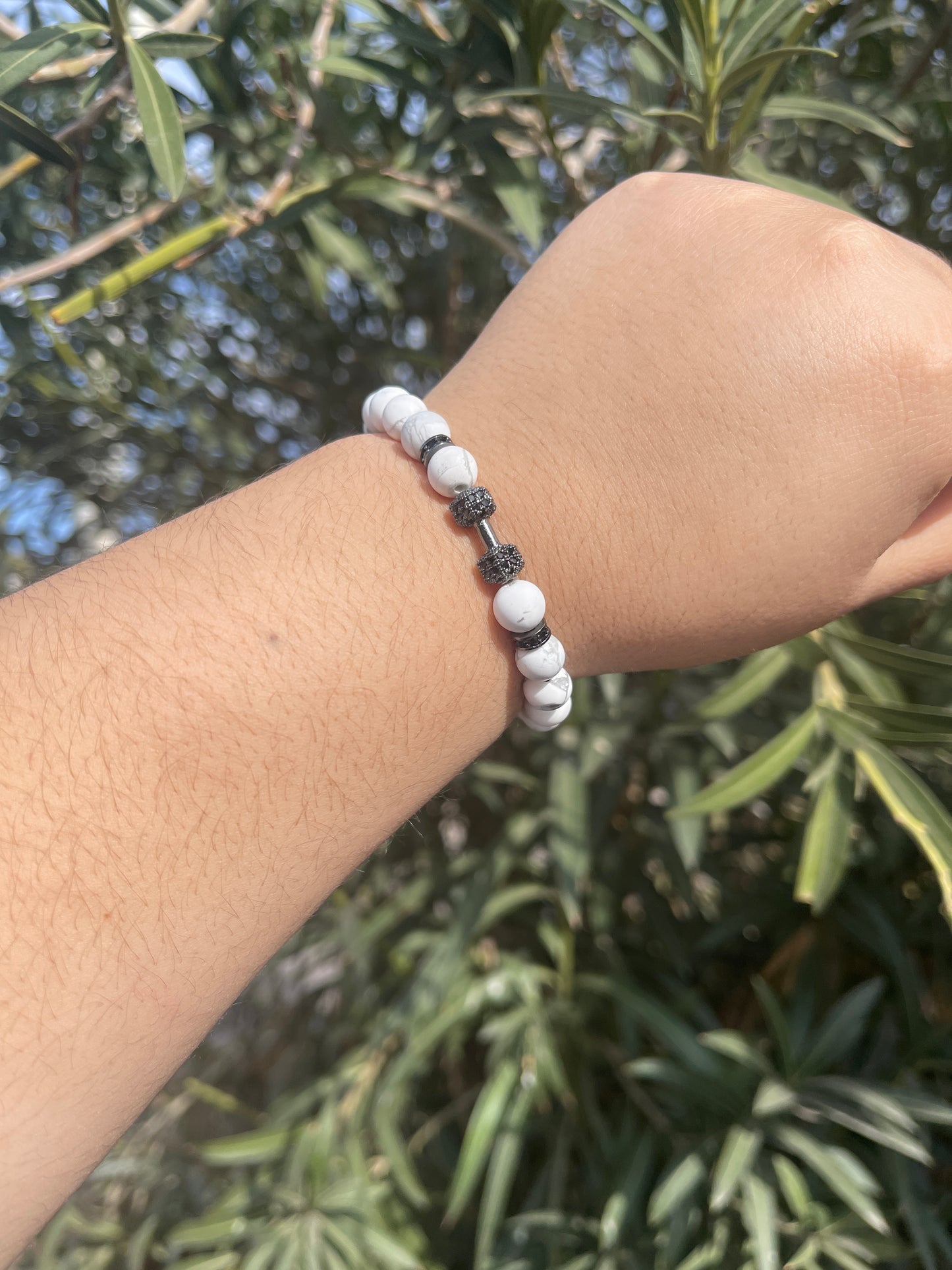 Weight Howlite Bracelet