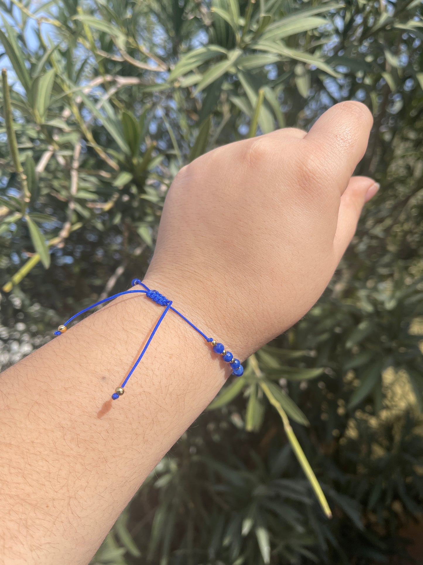 Evil Eye Natural Stone Bracelet