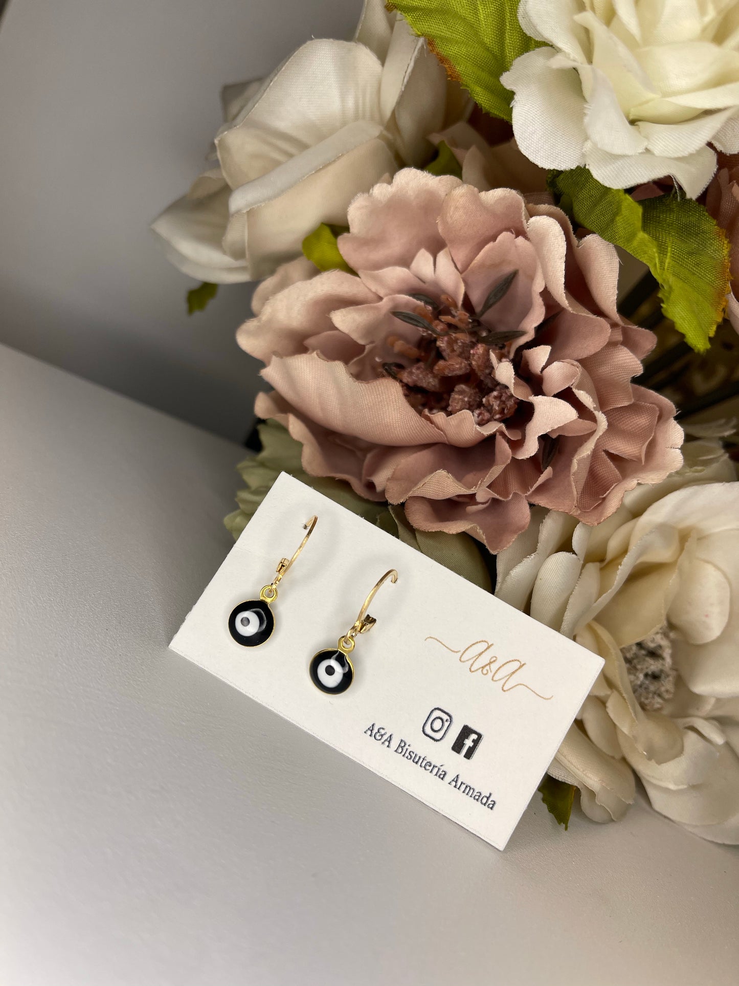 Gold Huggie Hoops