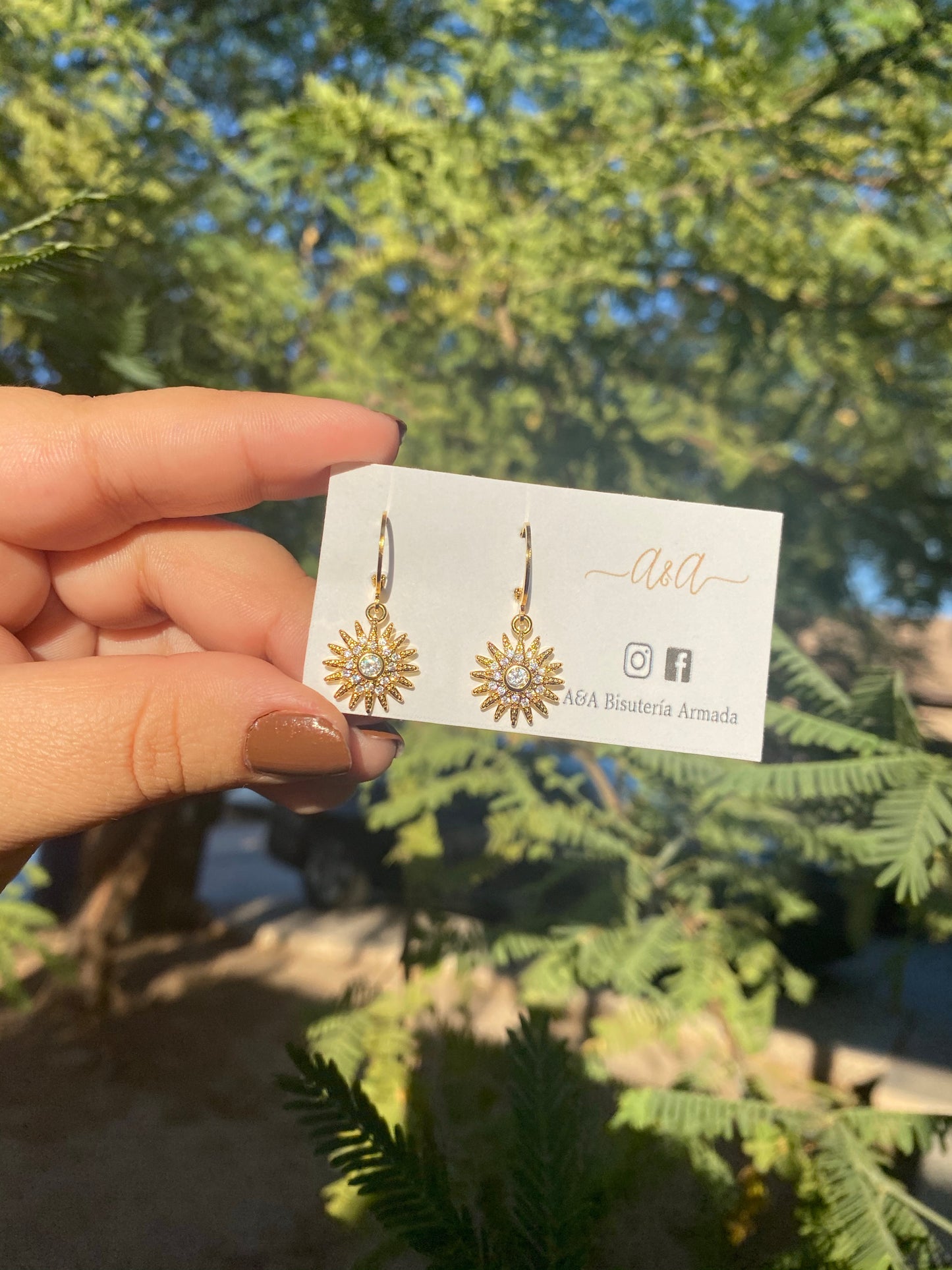 Sun Earrings