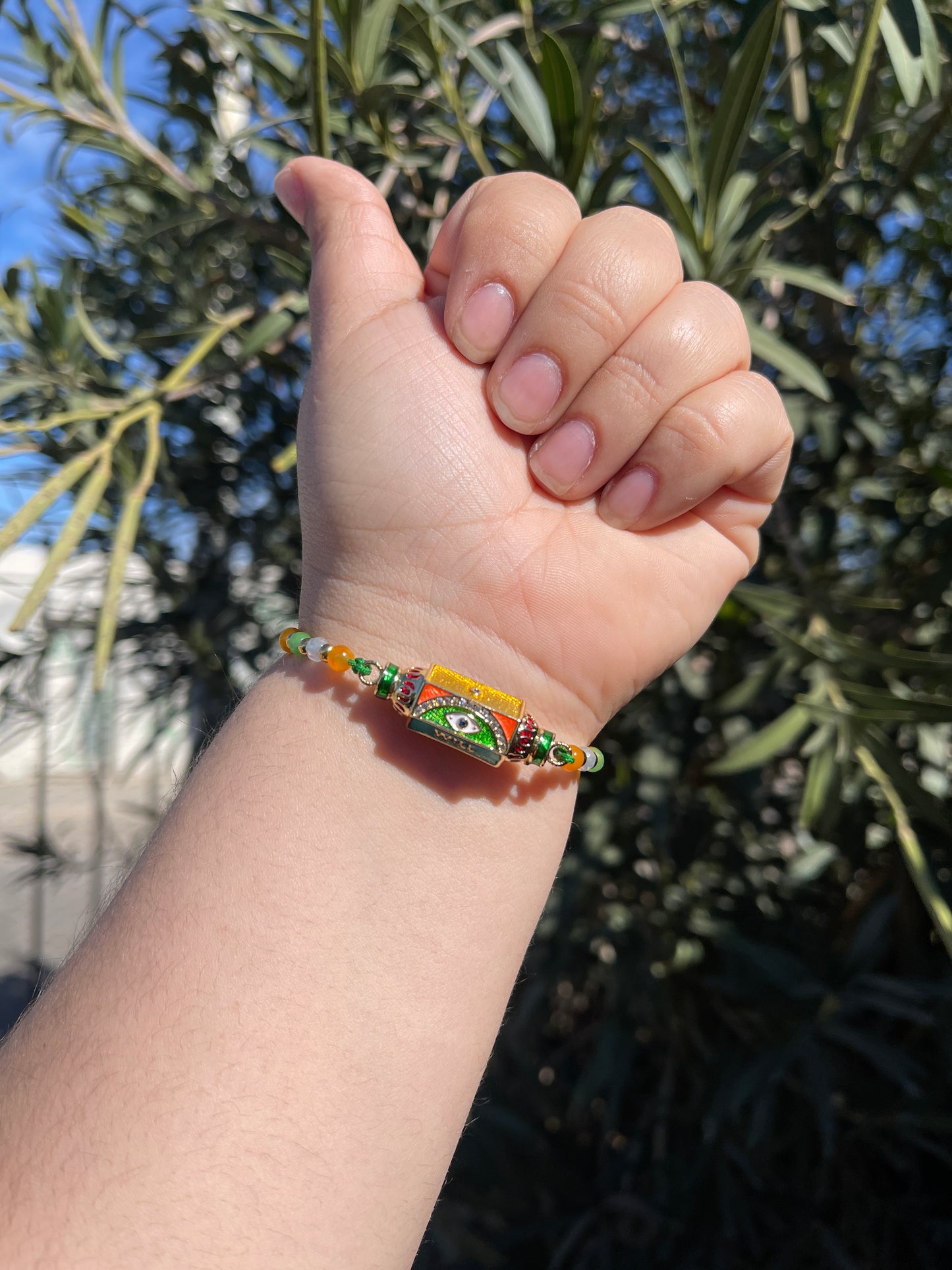 Evil Eye Link Bracelet