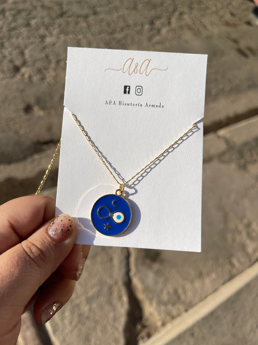 Evil Eye Infinity Necklace