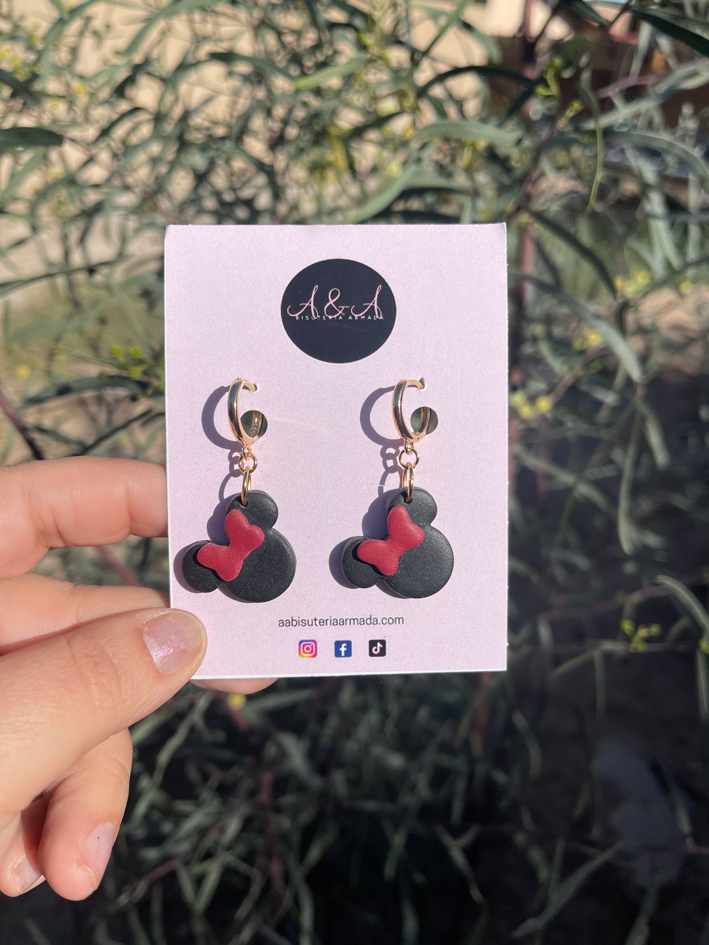 Mouse Valentine’s Day Earrings