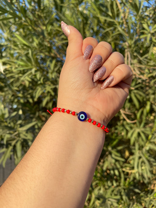 Evil Eye Bracelet Red