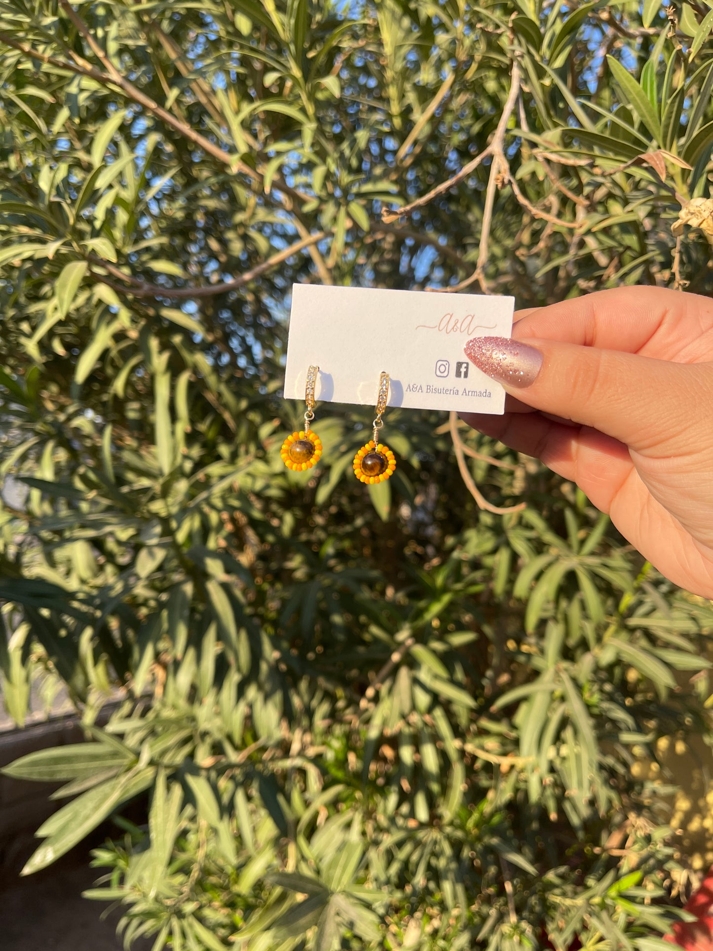 Sunflower Earrings