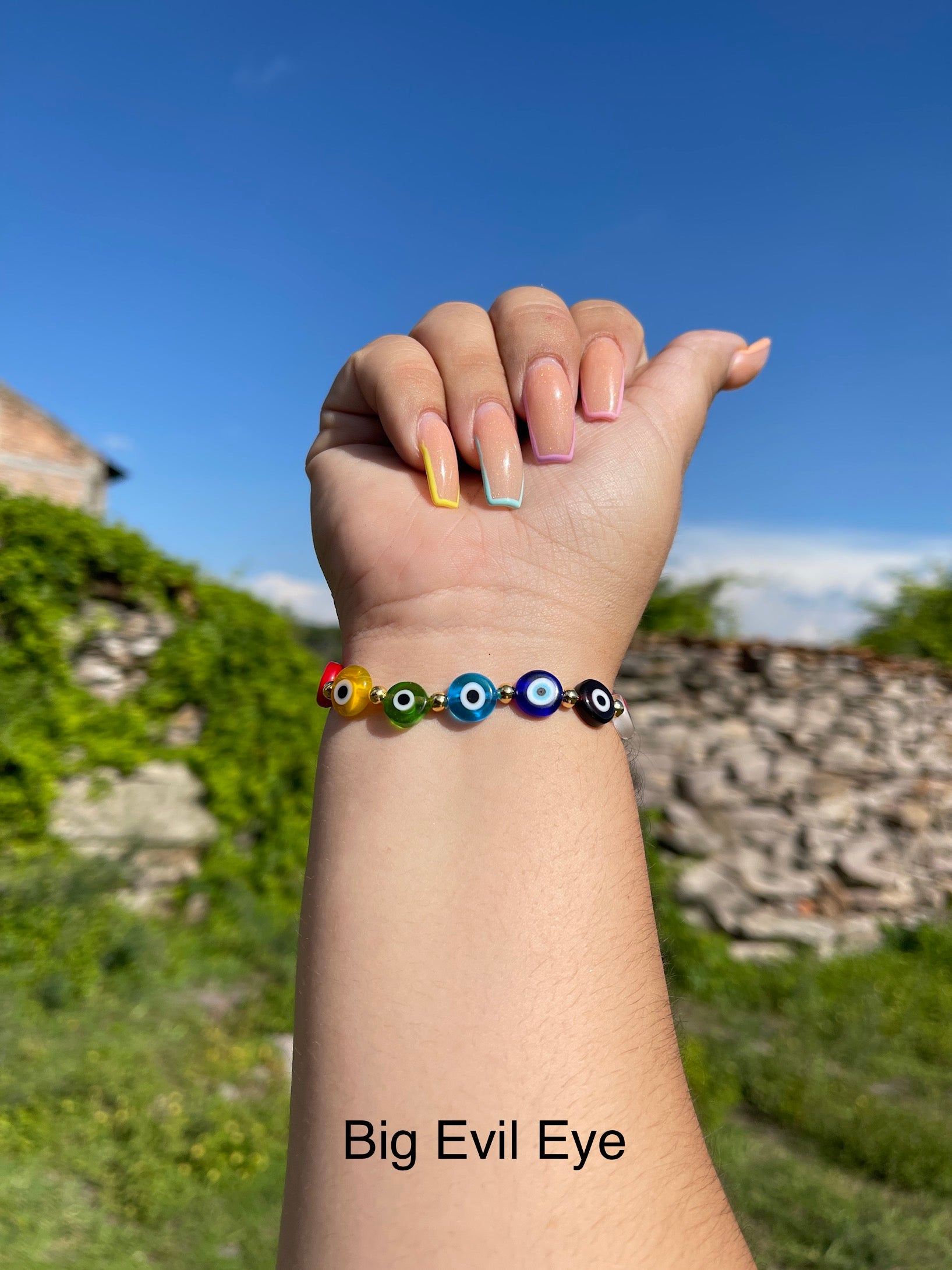 Large evil shop eye bracelet