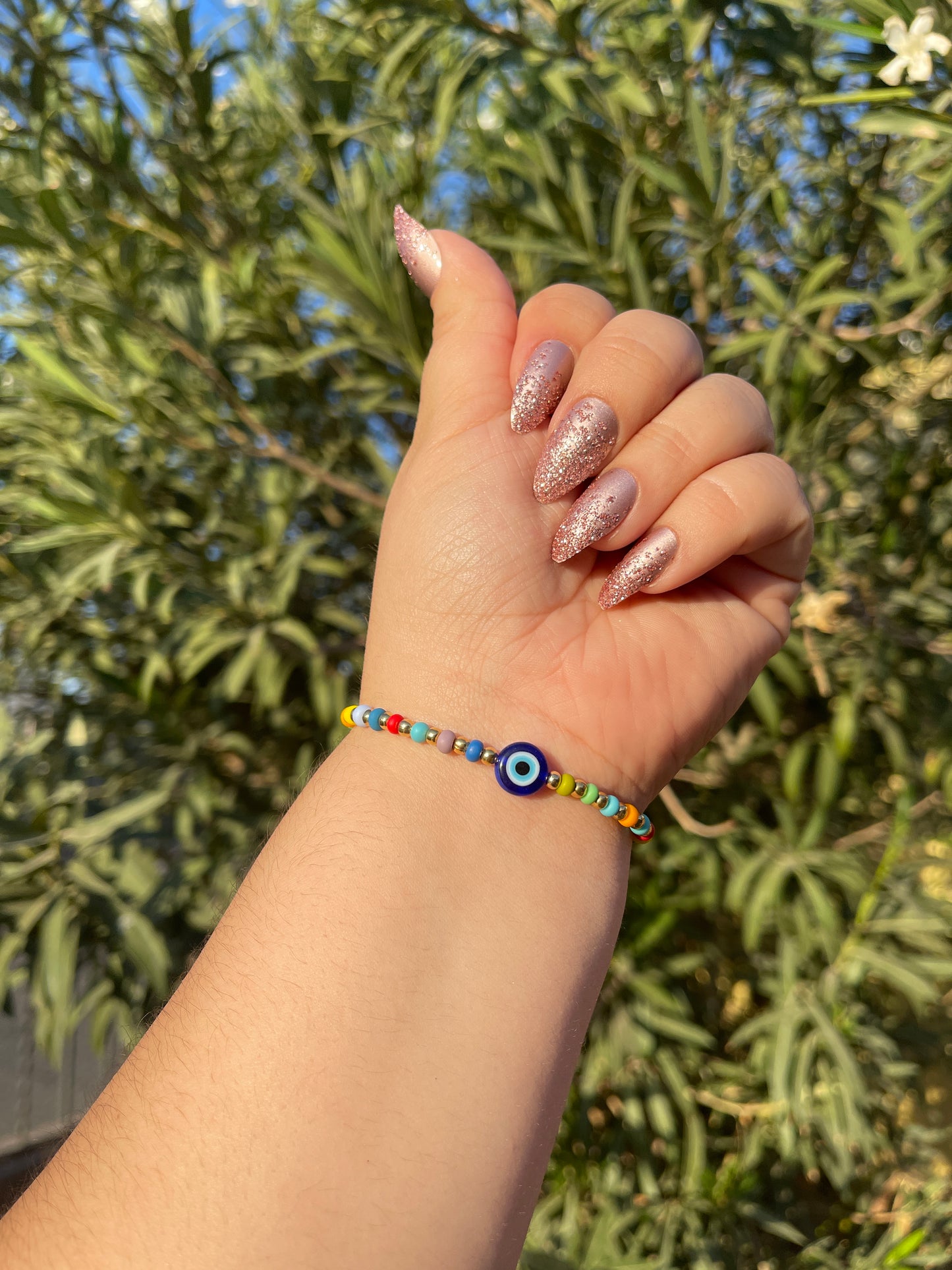 Evil Eye Bracelet Rainbow