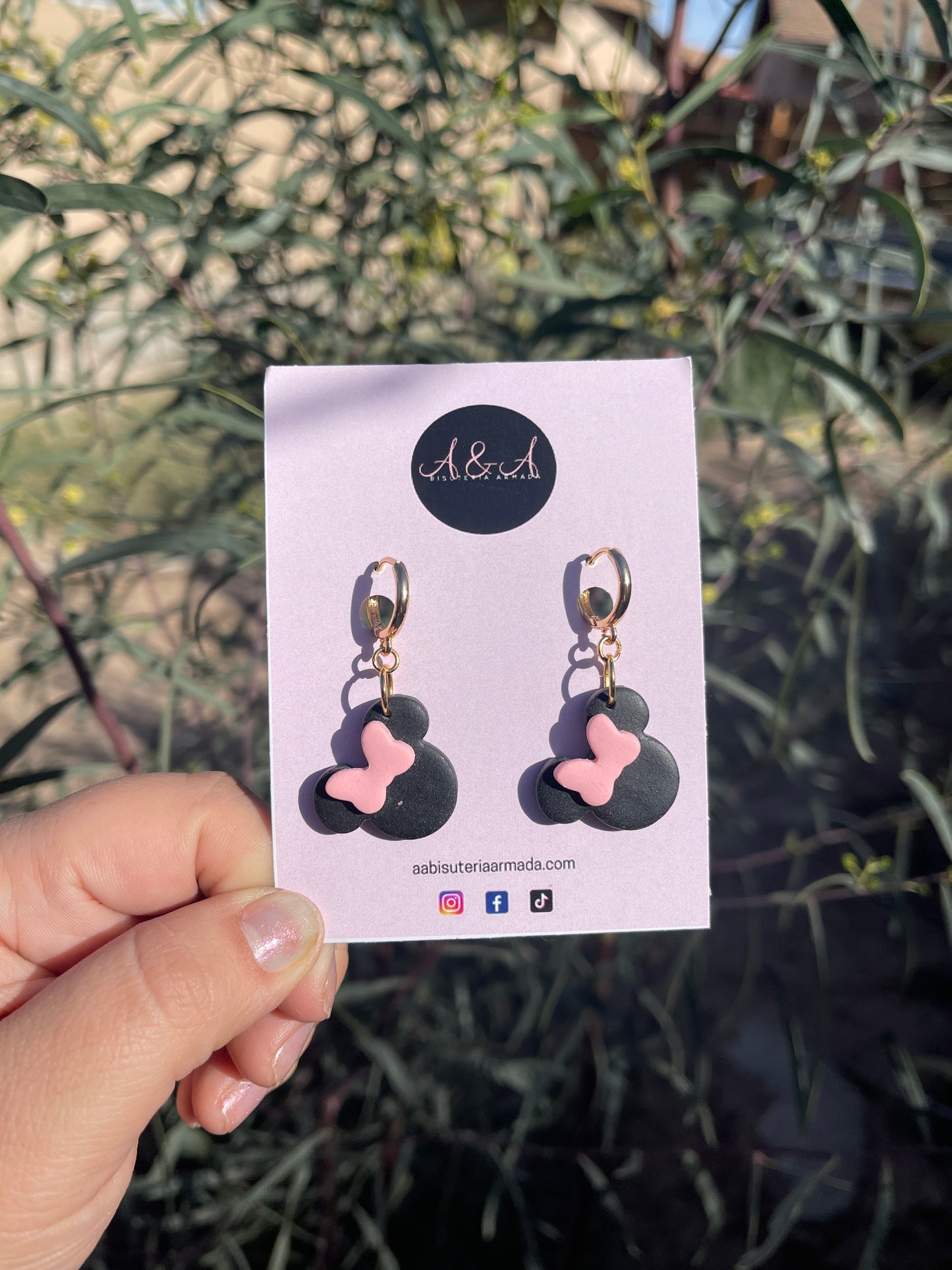 Mouse Valentine’s Day Earrings