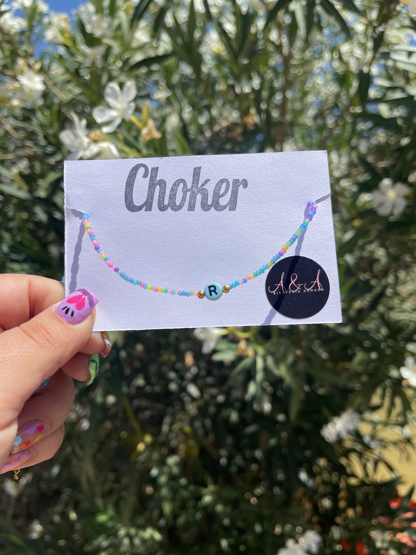 Initial Colorful Choker