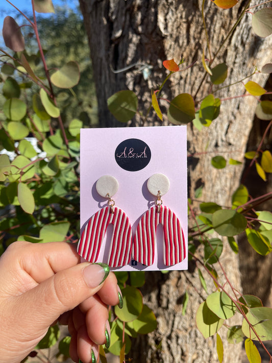 Candy Cane Earrings