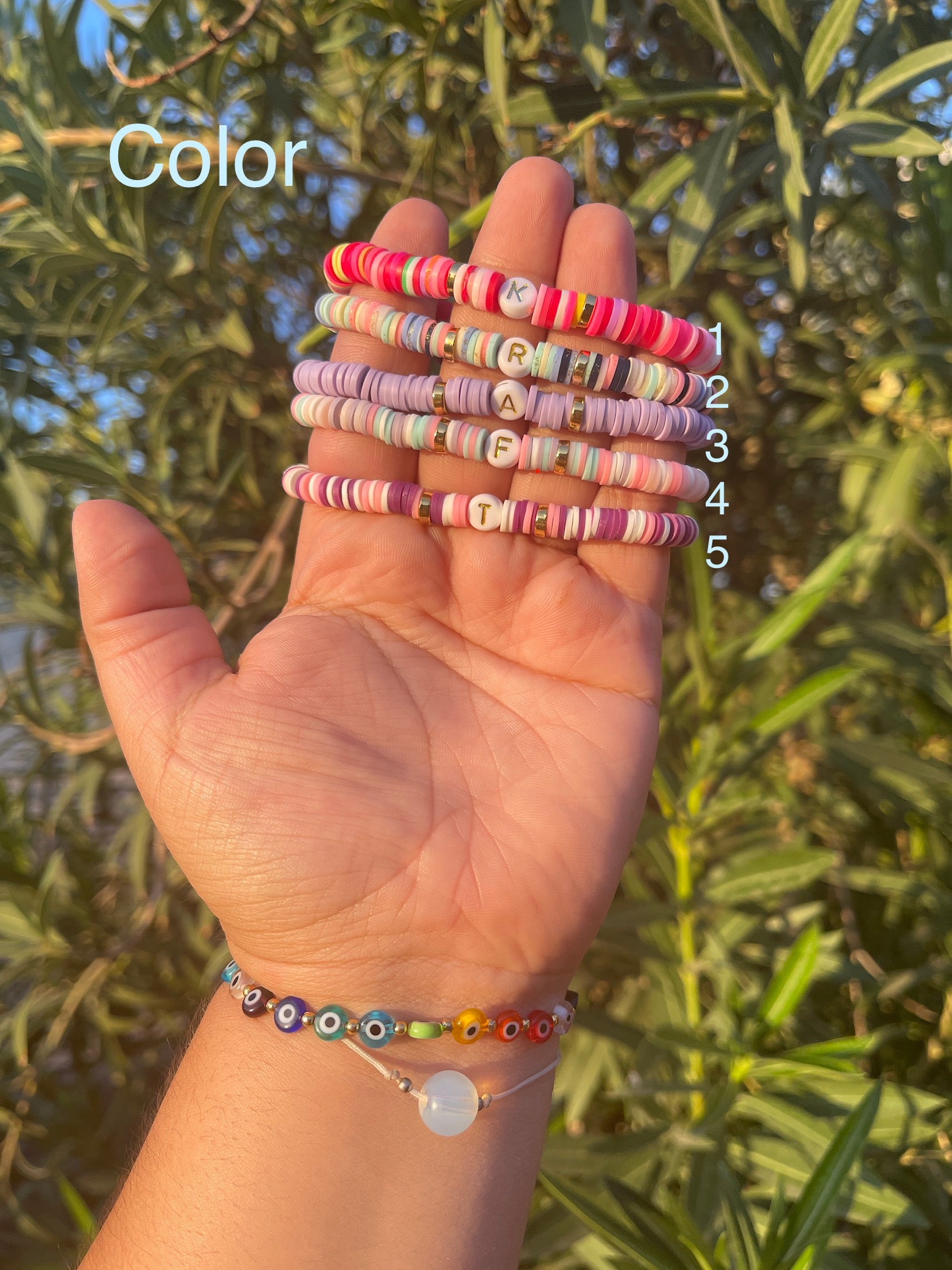 friendship bead and word bracelets / aesthetic || insta @ thechloethibault  💓 | Rave bracelets, Word bracelet, Beaded bracelets diy