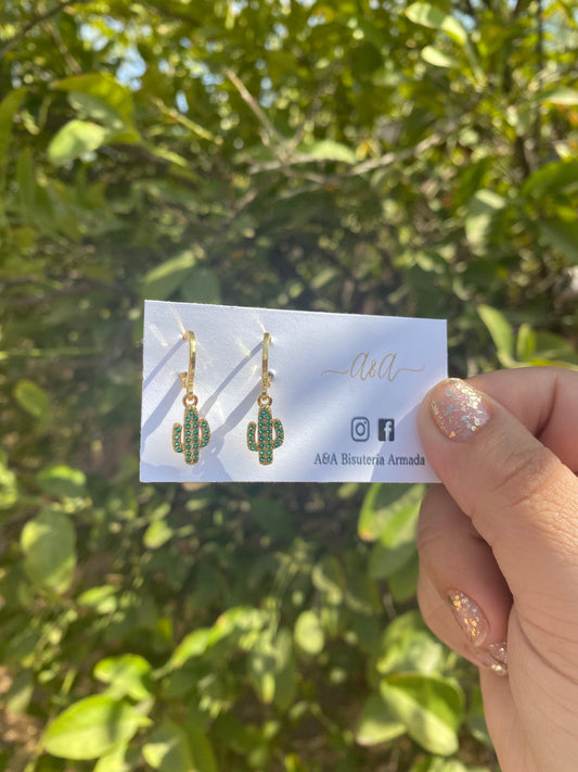 Cactus Earrings