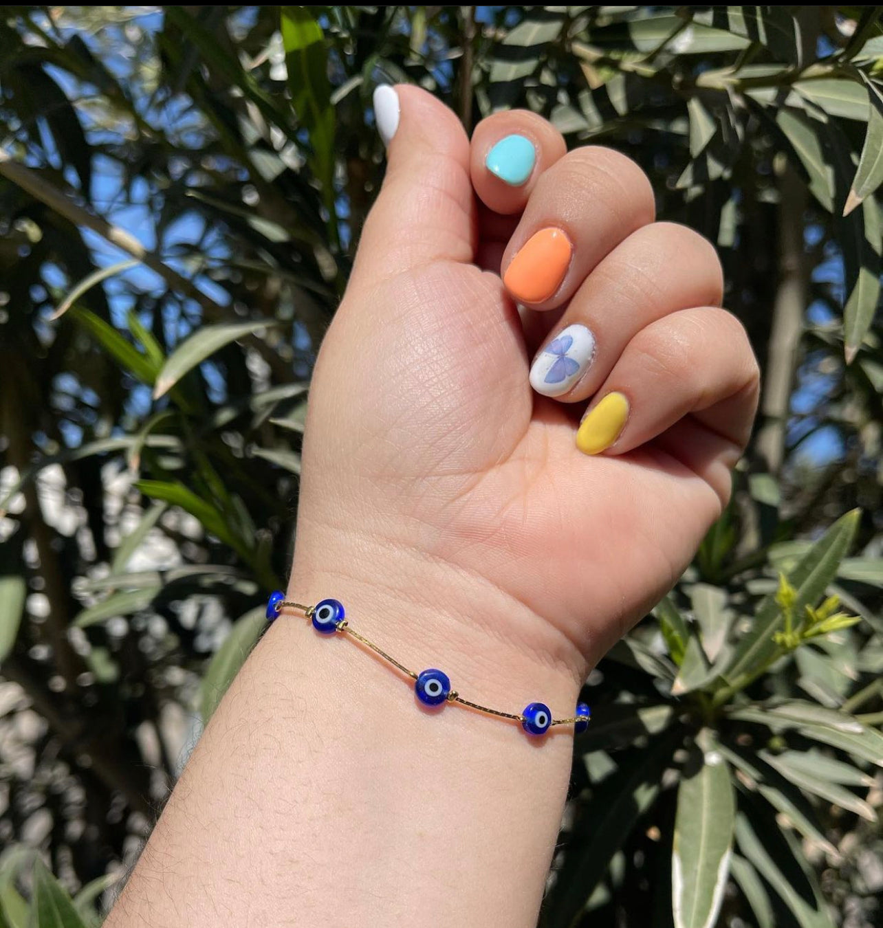 Evil Eye Thin Bracelets